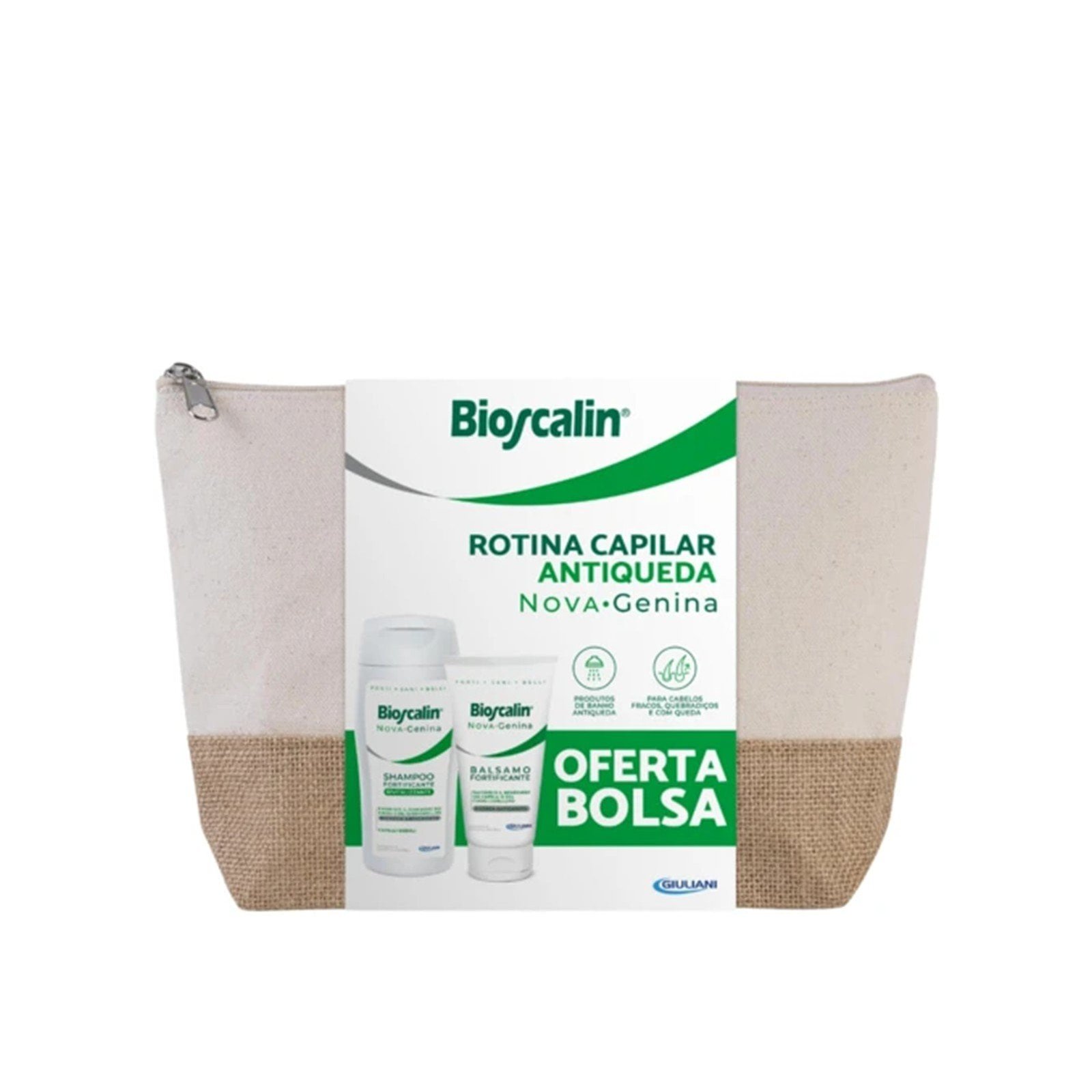 Bioscalin Nova Genina Revitalizing Fortifying Shampoo 200ml + Conditioner 150ml