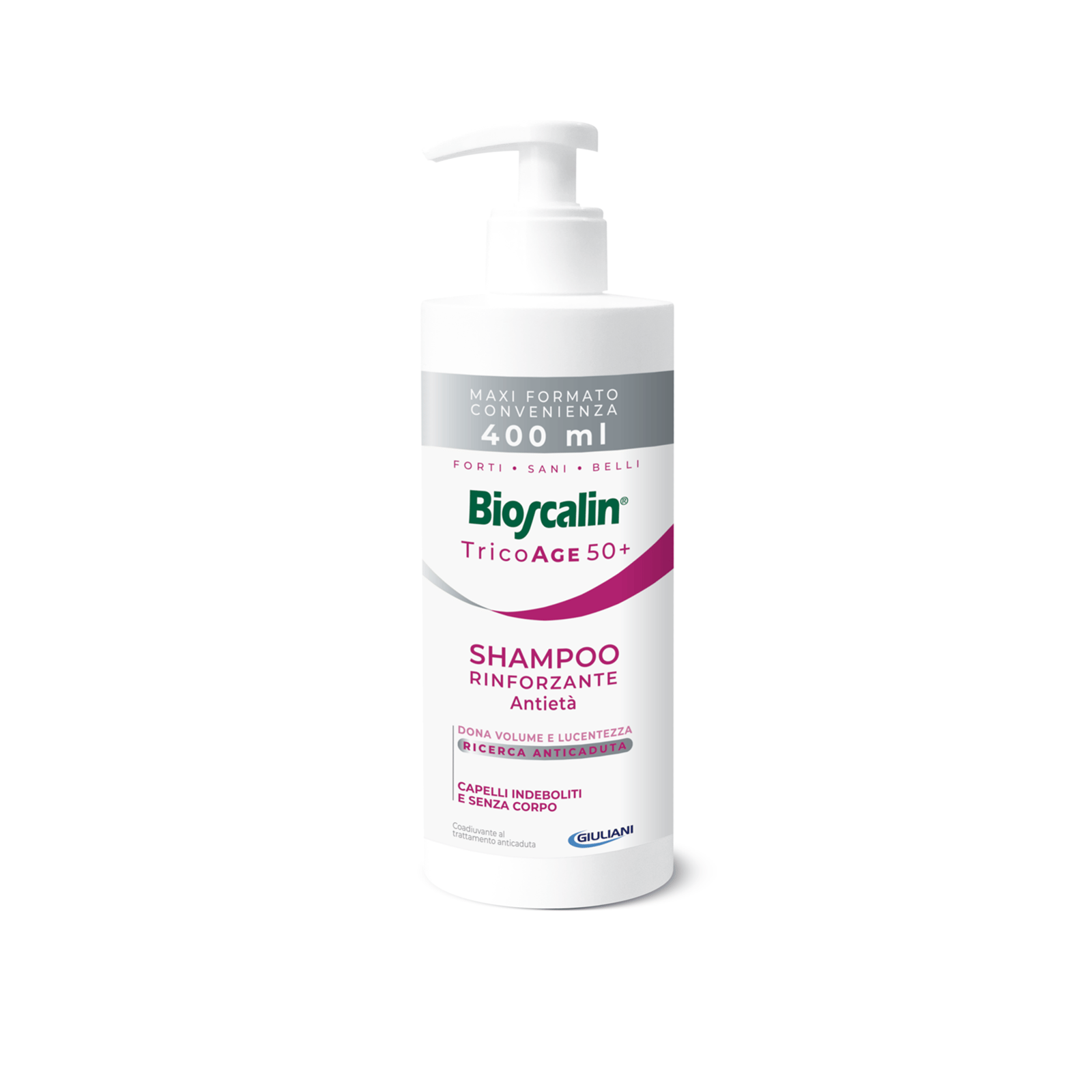Bioscalin TricoAge 50+ Anti-Aging Strengthening Shampoo 400ml (13.52floz)