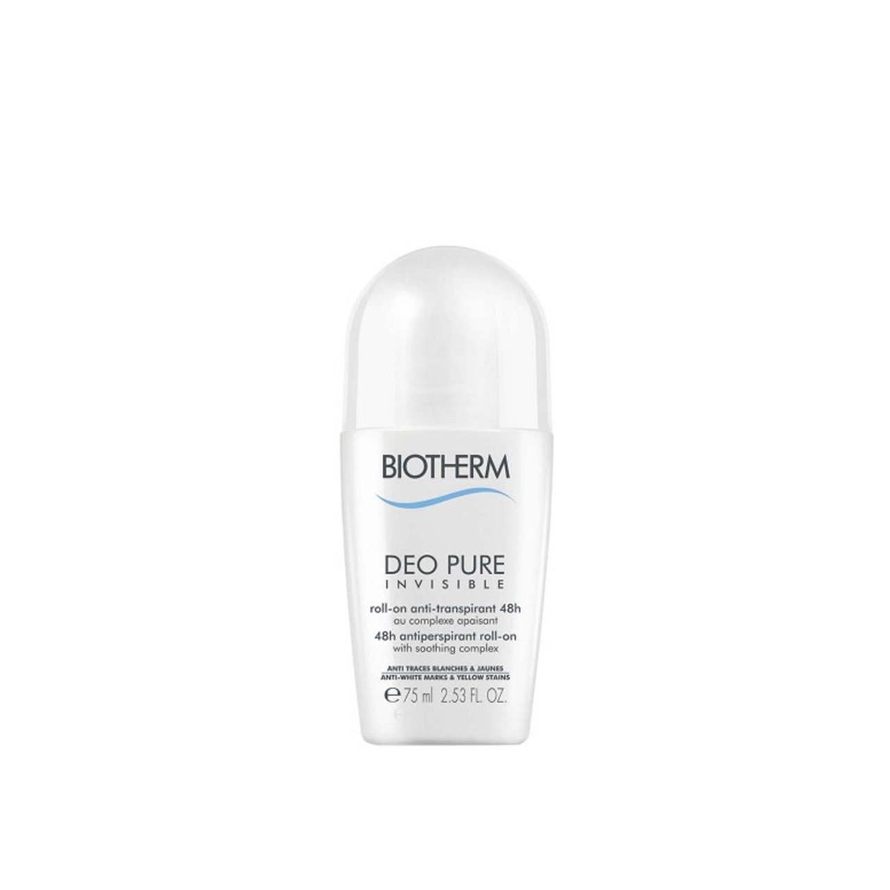 Biotherm Deo Pure Invisible 48h Antiperspirant Roll-On 75ml