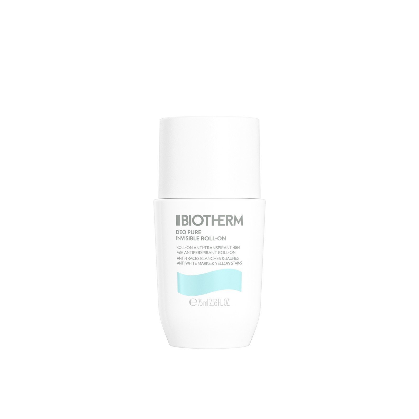 Biotherm Deo Pure Invisible 48h Antiperspirant Roll-On 75ml