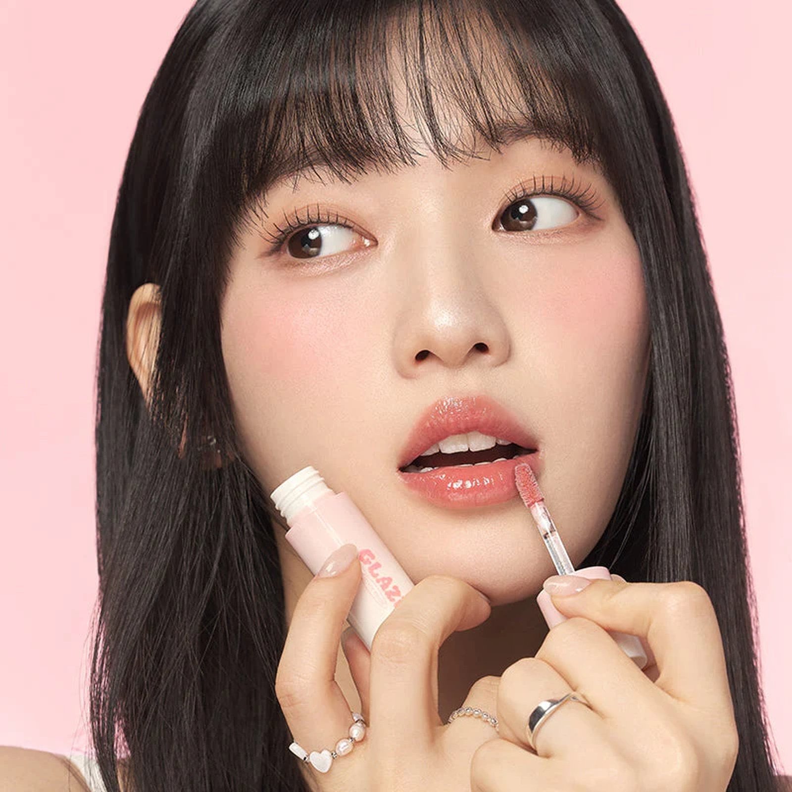Black Rouge Chewy Lip Glaze GZ03 Rose Baby 3.5g