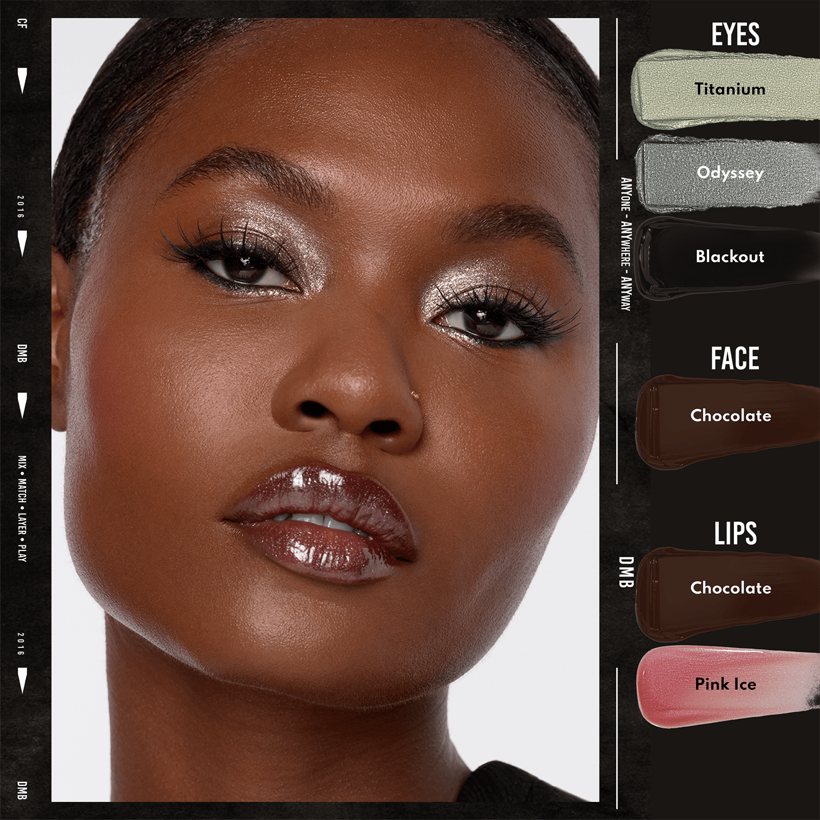 Danessa Myricks Beauty Colorfix Mattes Waterproof Matte Liquid Pigment Blackout 10ml