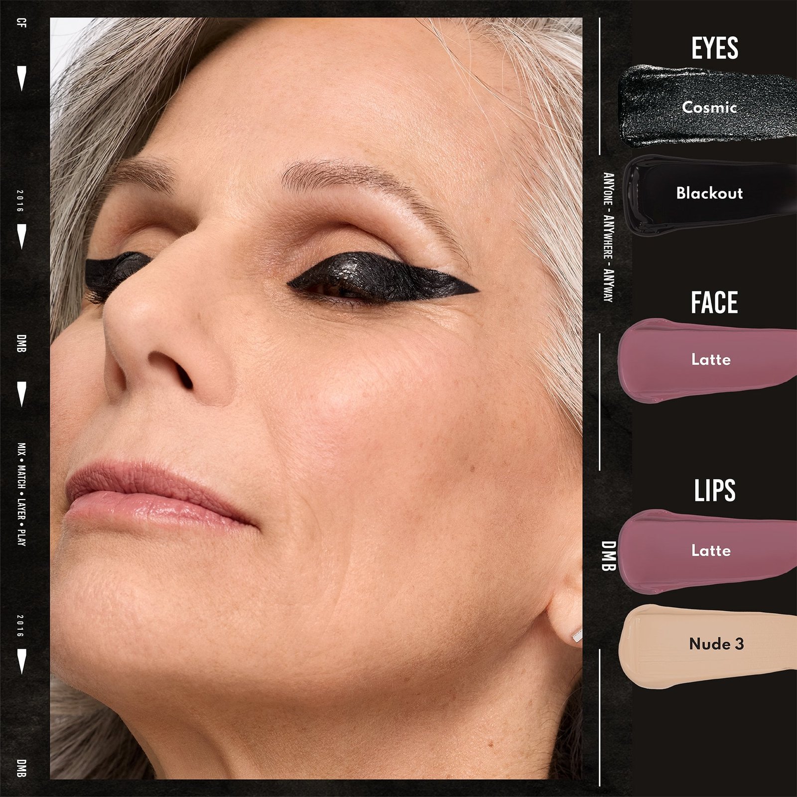 Danessa Myricks Beauty Colorfix Mattes Waterproof Matte Liquid Pigment Blackout 10ml