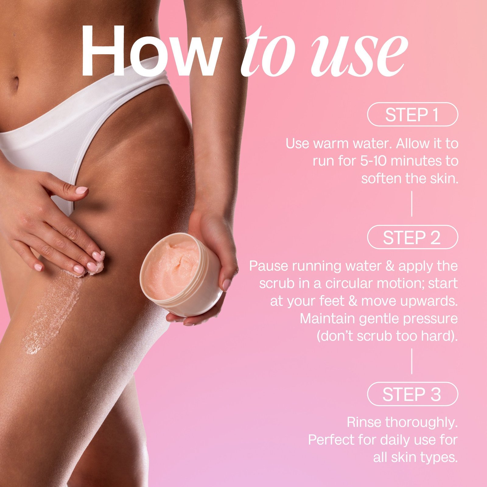 Bali Body Essentials Body Scrub 225g
