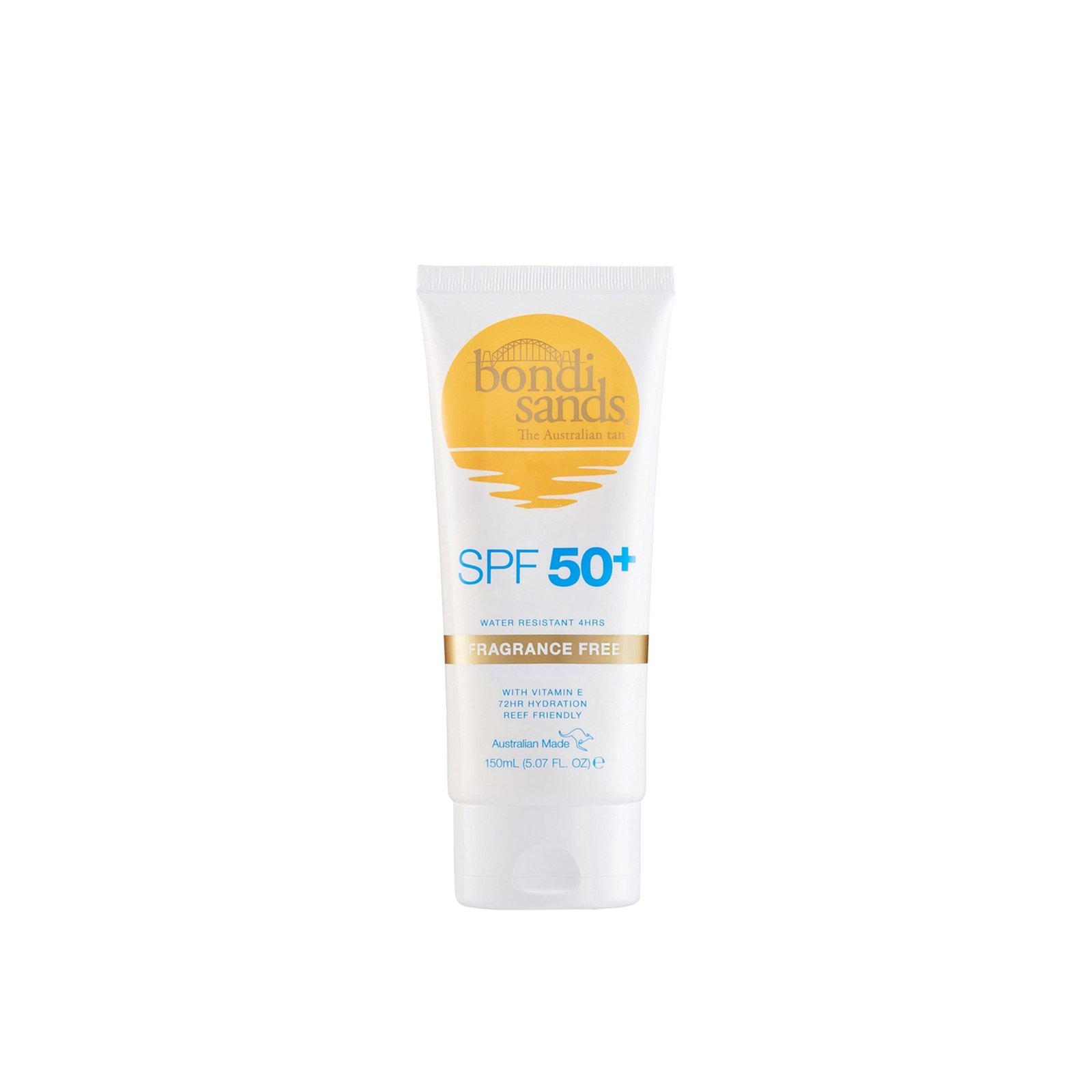 Bondi Sands Fragrance Free Sunscreen Lotion SPF50+ 150ml (5.07 fl oz)
