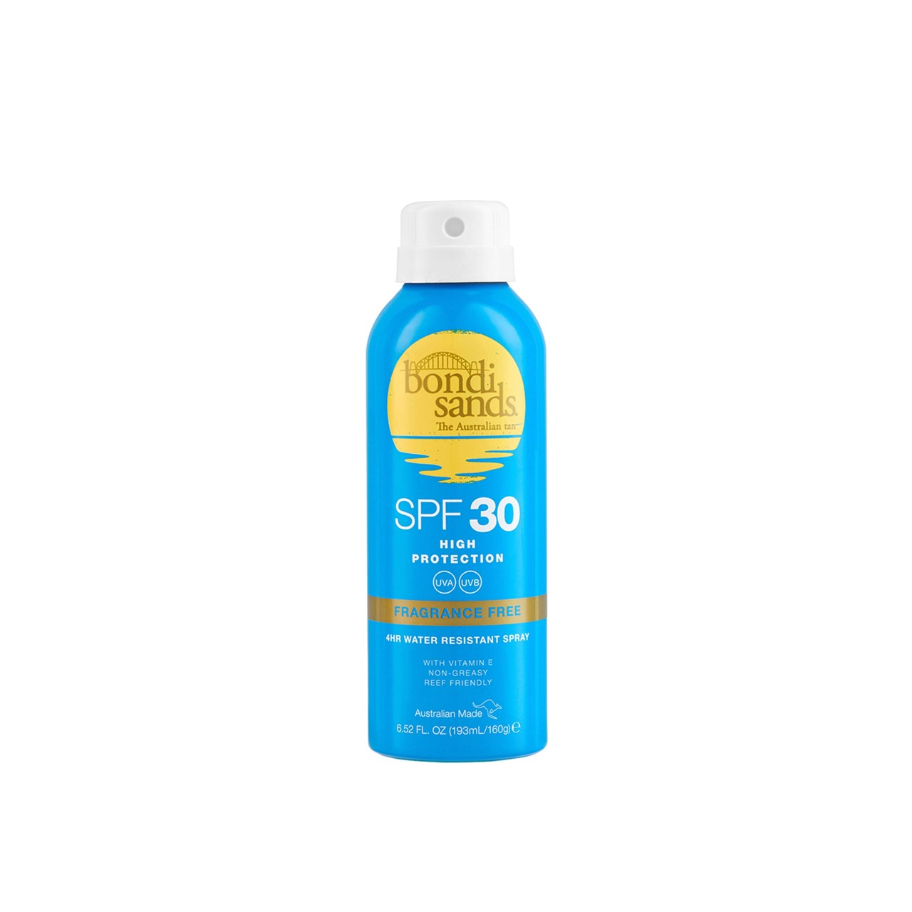 Bondi Sands Fragrance Free Sunscreen Spray SPF30 193ml (6.53fl oz)