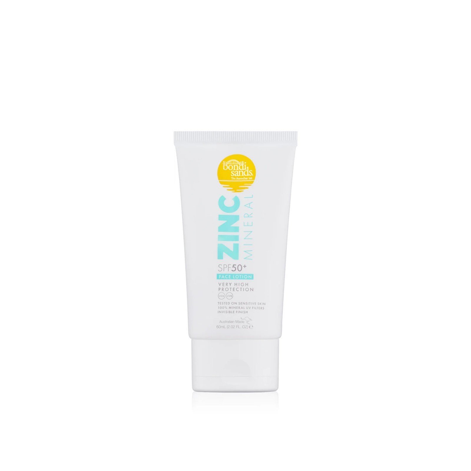 Bondi Sands Zinc Mineral Face Lotion Sunscreen SPF50+ 60ml