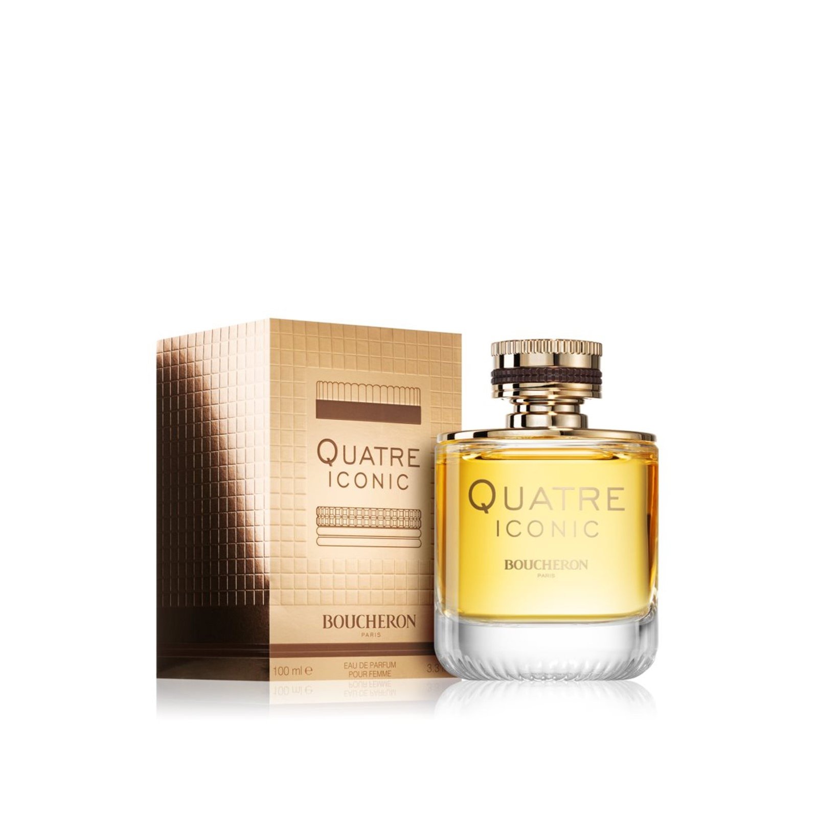Boucheron Quatre Iconic Eau de Parfum For Women 100ml (3.3 fl oz)