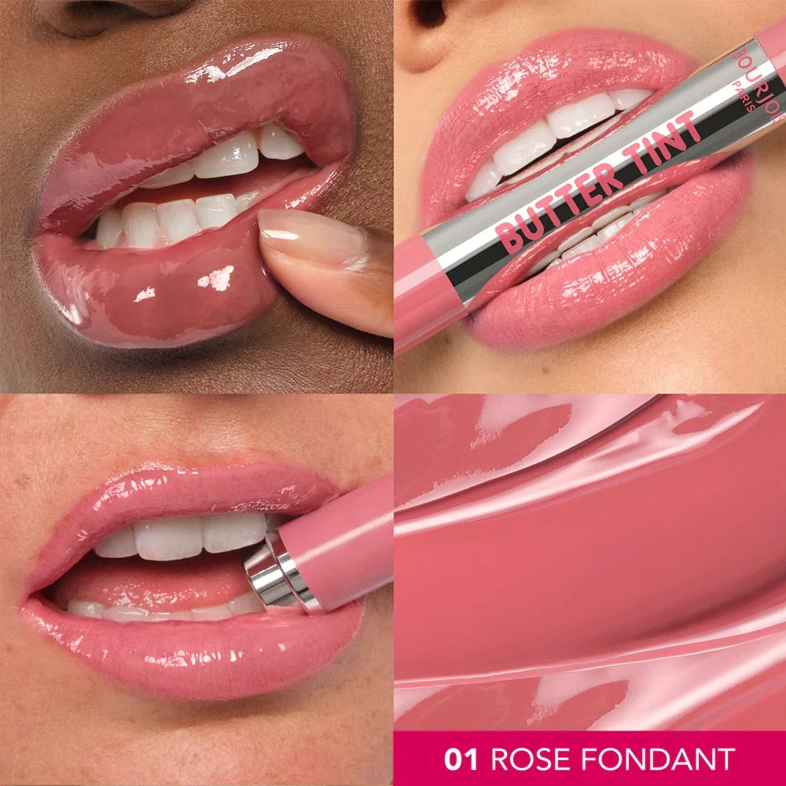 Bourjois Butter Tint Lip Balm 01 Rose Fondant 2g