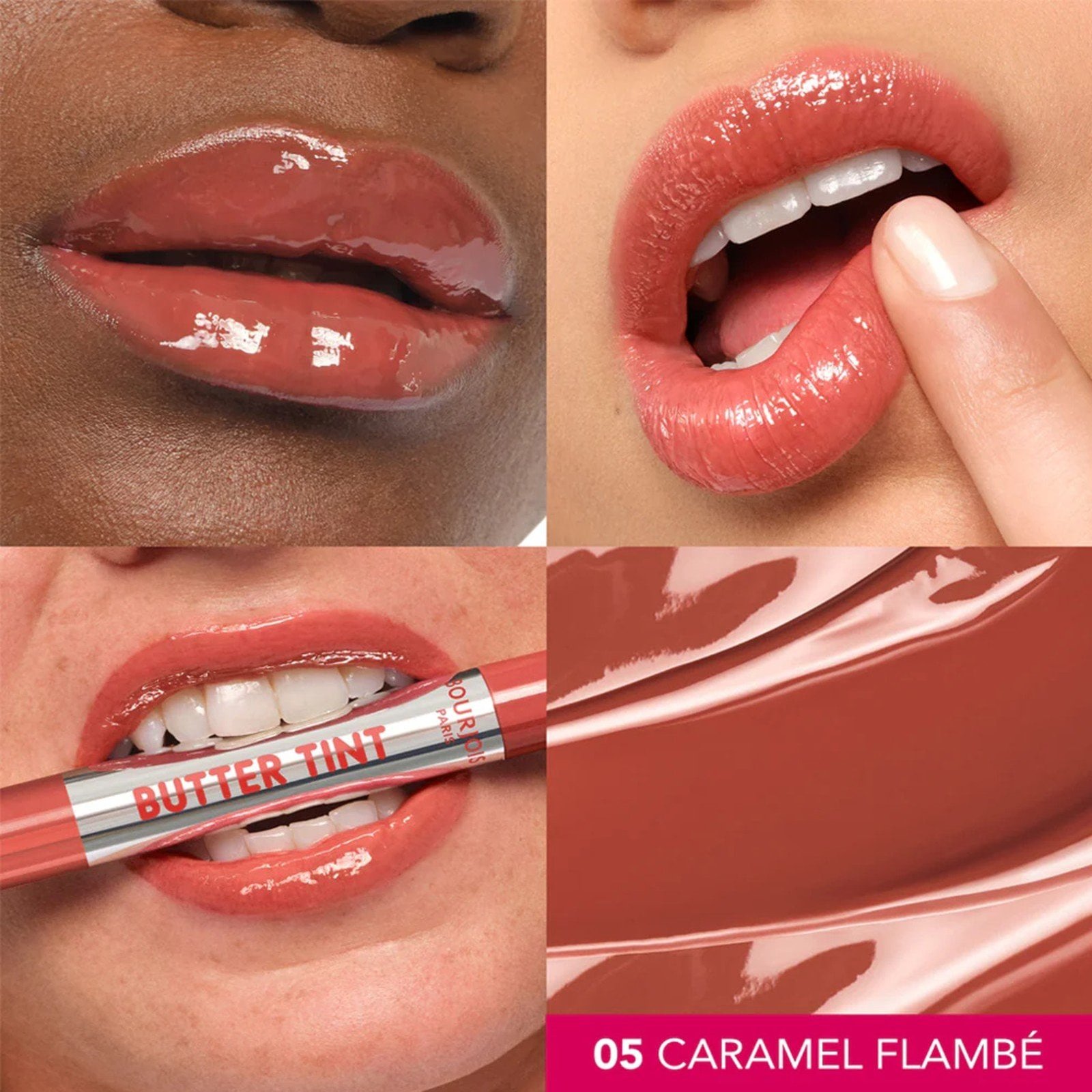 Bourjois Butter Tint Lip Balm 05 Caramel Flambé 2g