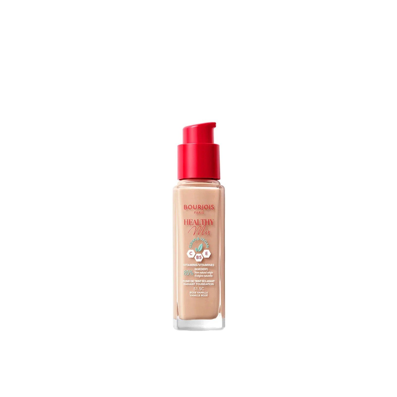 Bourjois Healthy Mix Radiant Foundation 51.5C Rose Vanilla 30ml