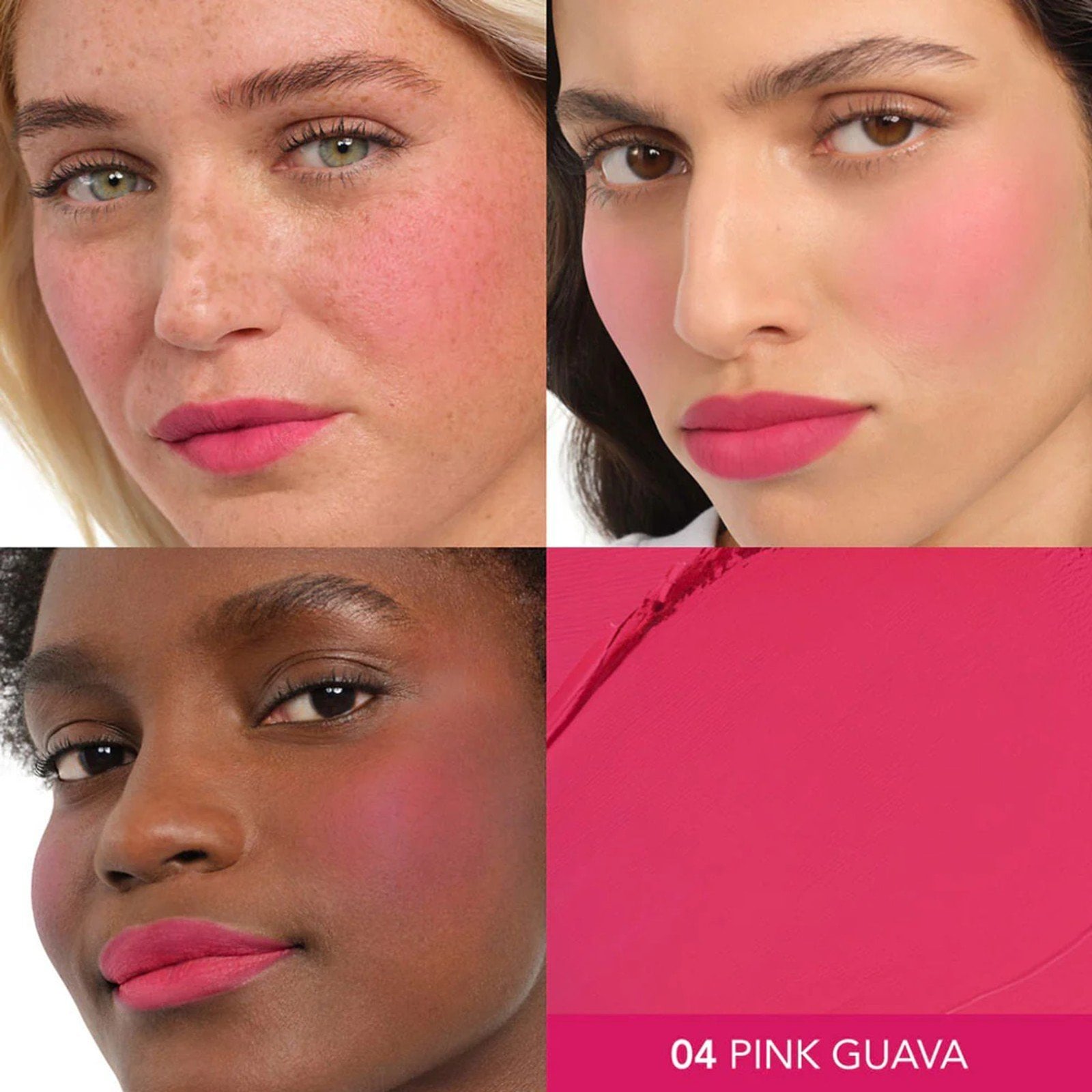 Bourjois Macaron Melt Lip & Cheek Flush 4 Pink Guava 5g