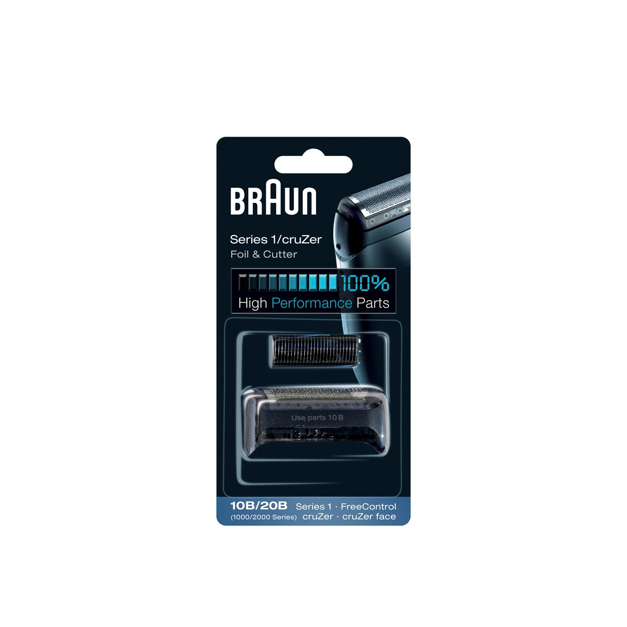 Braun Series 1 Electric Shaver Replacement Foil & Cutter 10B/20B