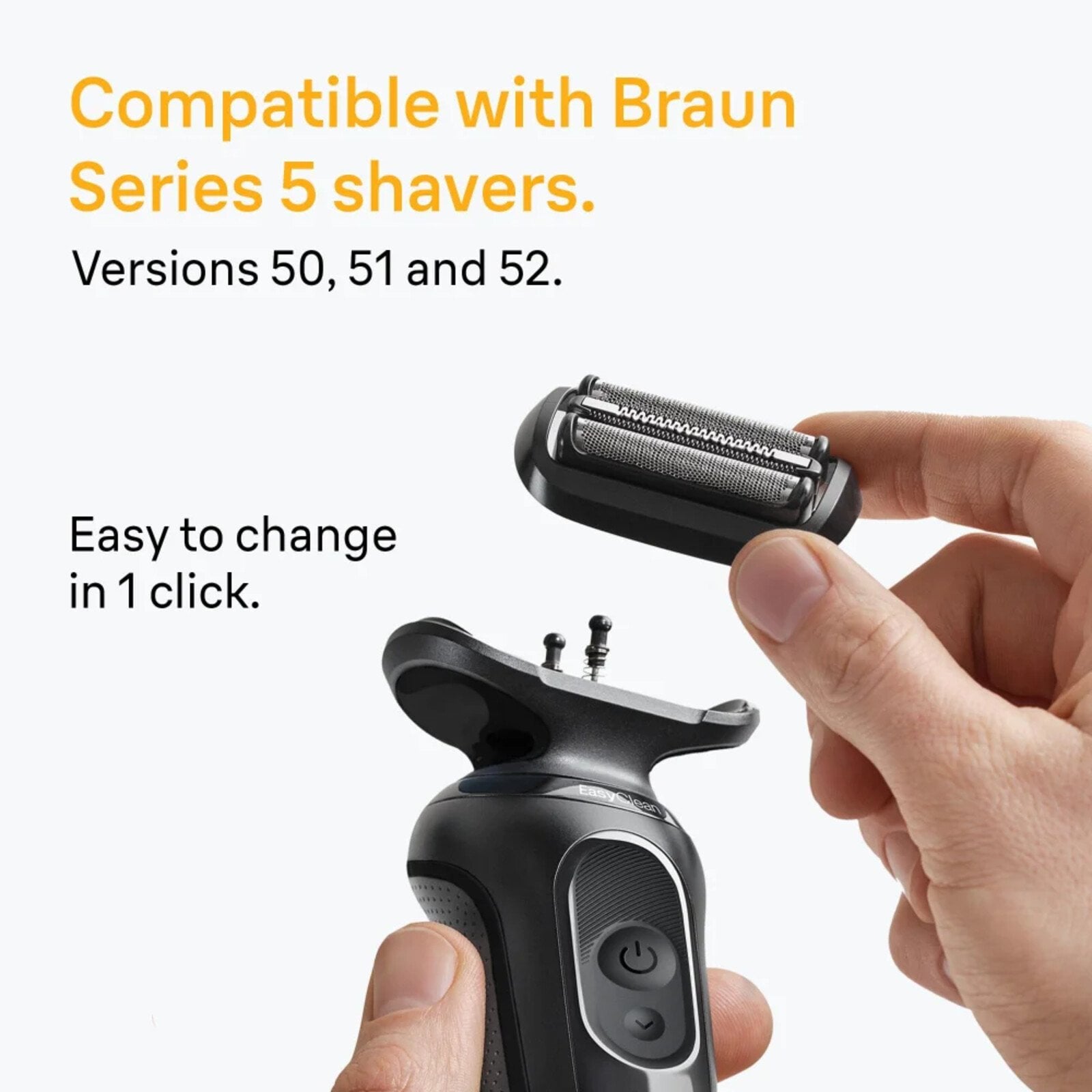 Braun Series 5 Rasoir électrique Tête de remplacement 54B