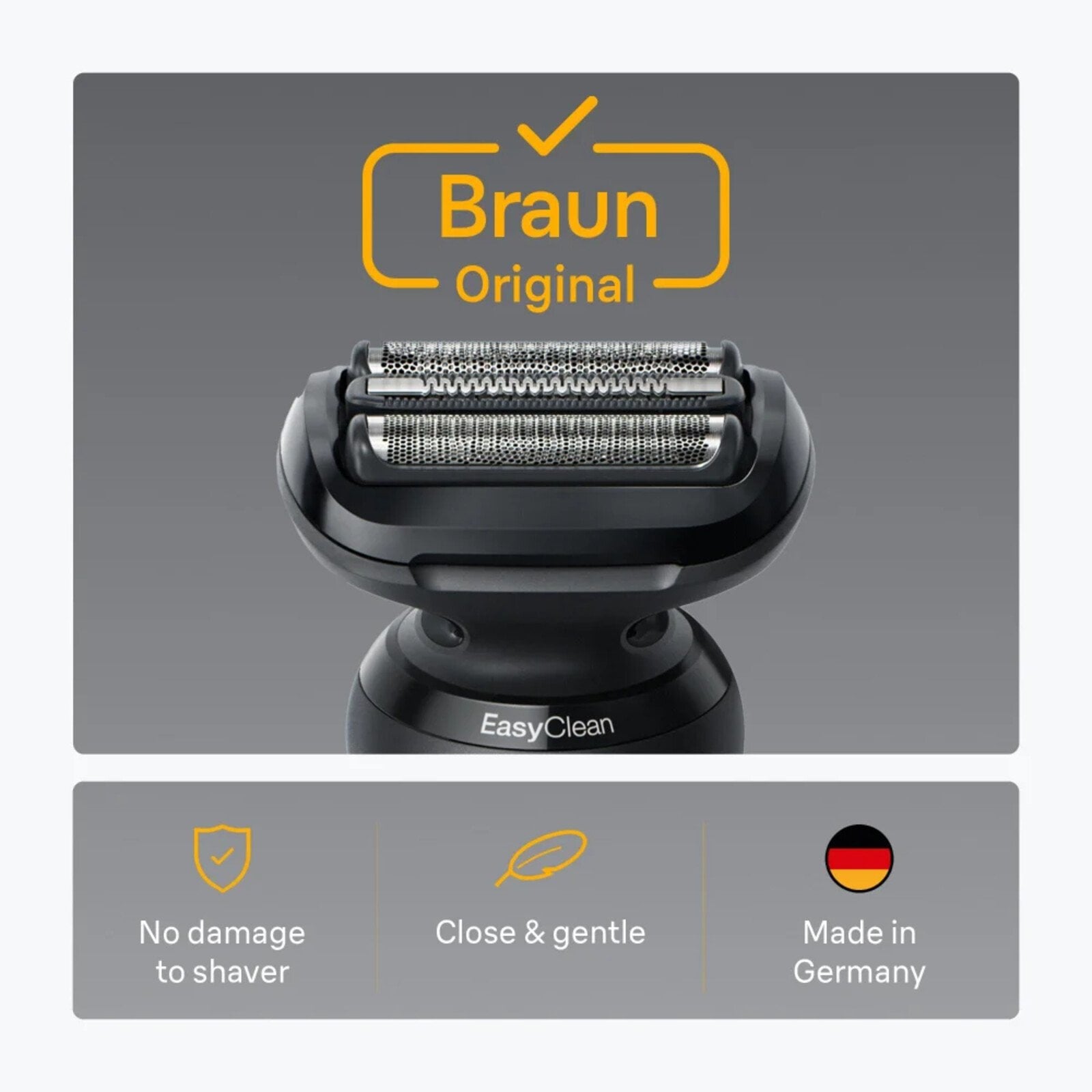 Braun Series 5 Rasoir électrique Tête de remplacement 54B