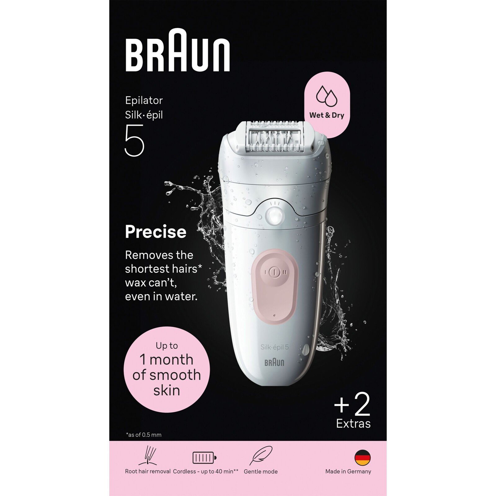 Braun Silk-Épil 5 Nass & Trocken Epilierer 5-011