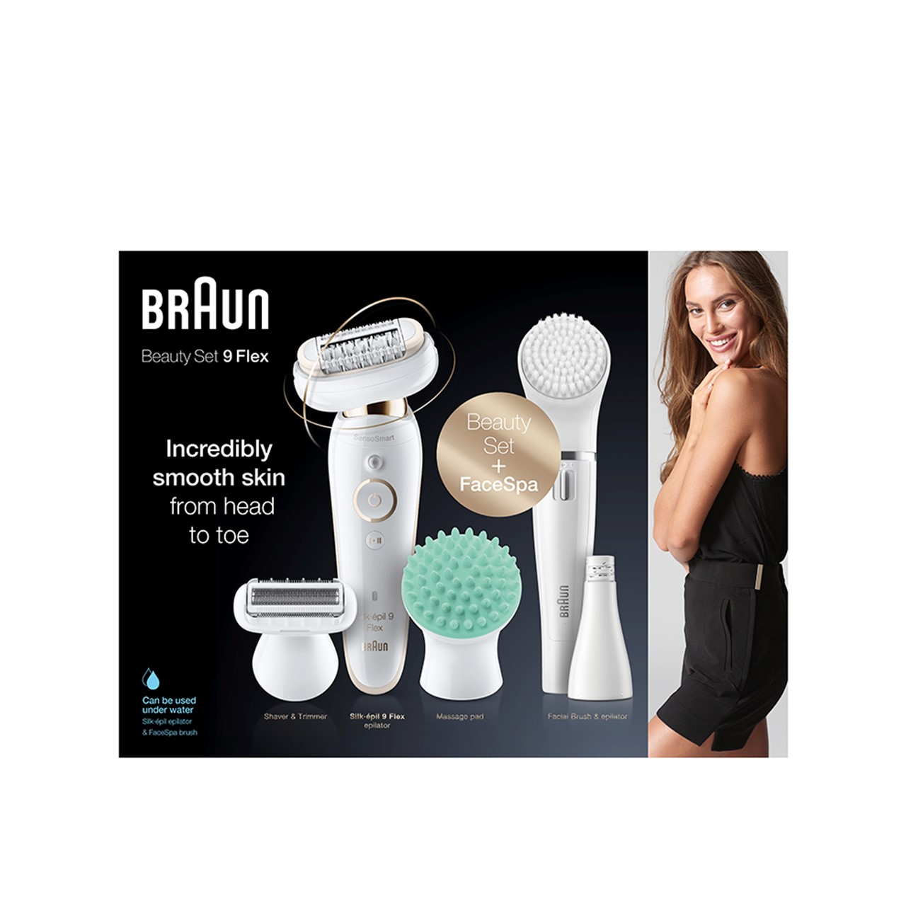 Buy Braun Silk-Épil 9 Flex Epilator Beauty Set SES 9300 3D · USA