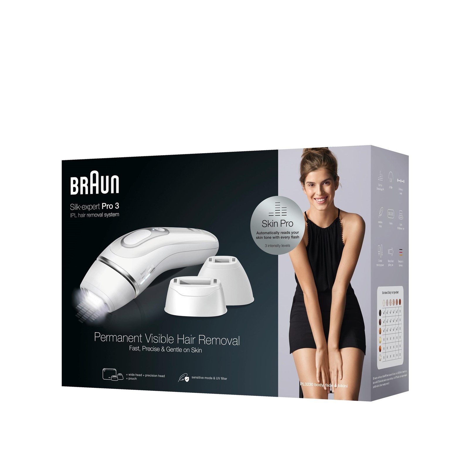 Buy Braun Silk-Expert Pro 3 IPL Hair Removal System PL3230 · USA