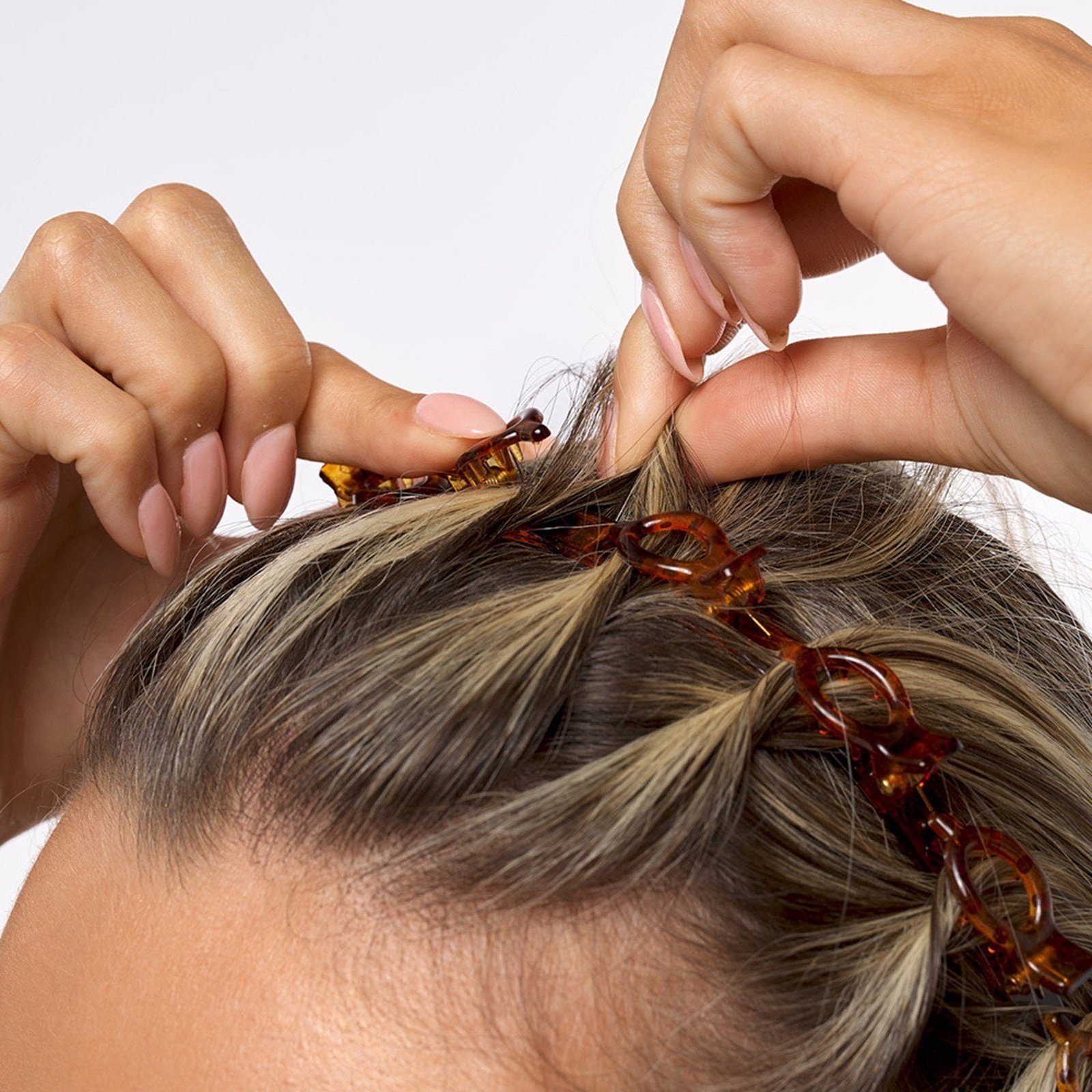 Brushworks Butterfly Clip Headbands x3