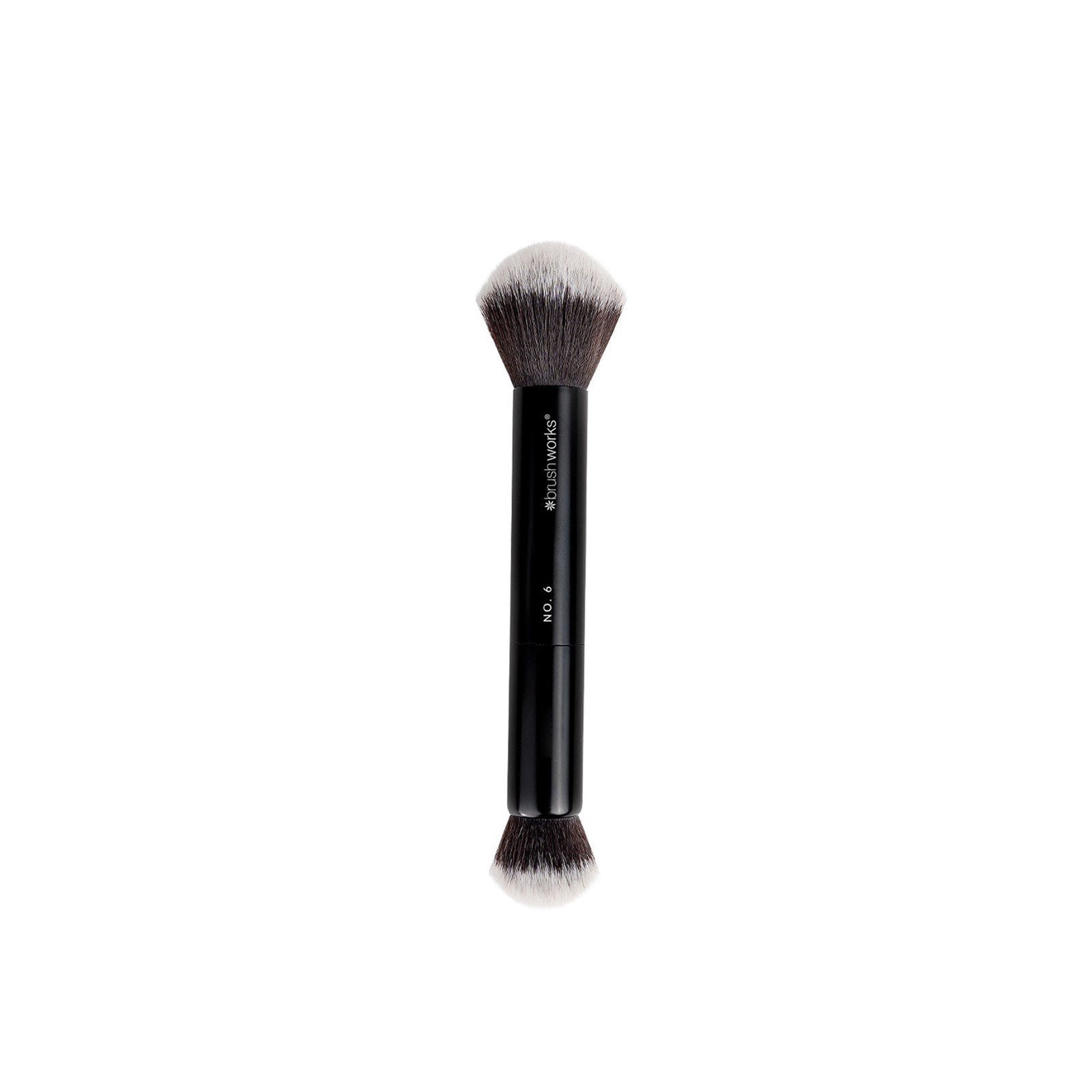 Brushworks Double Ended Powder and Buff Brush No. 6