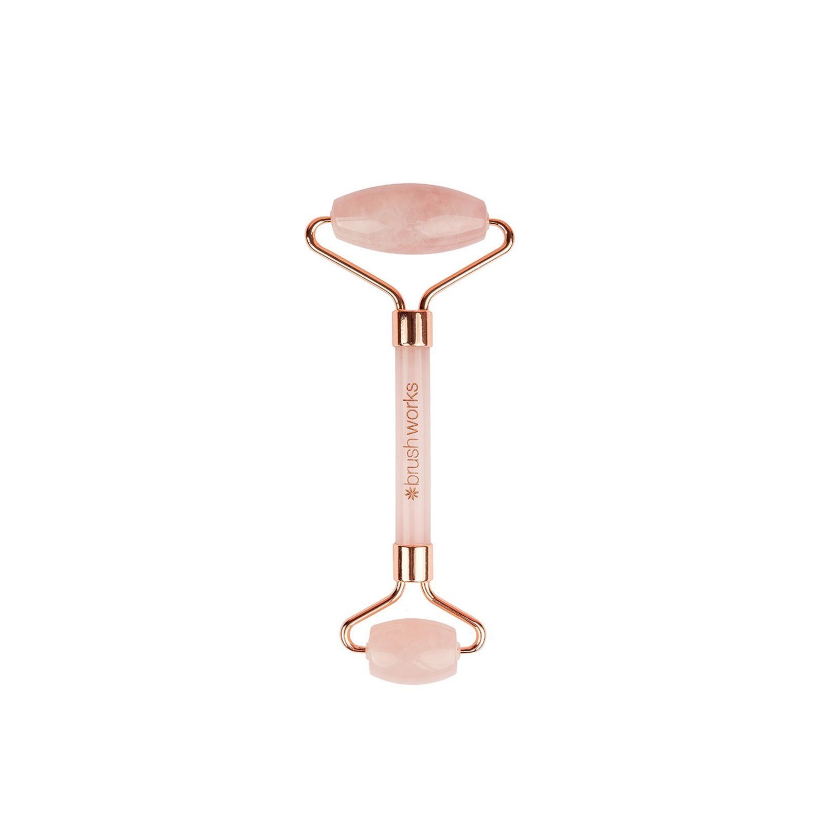 Brushworks HD Brazilian Rose Quartz Roller