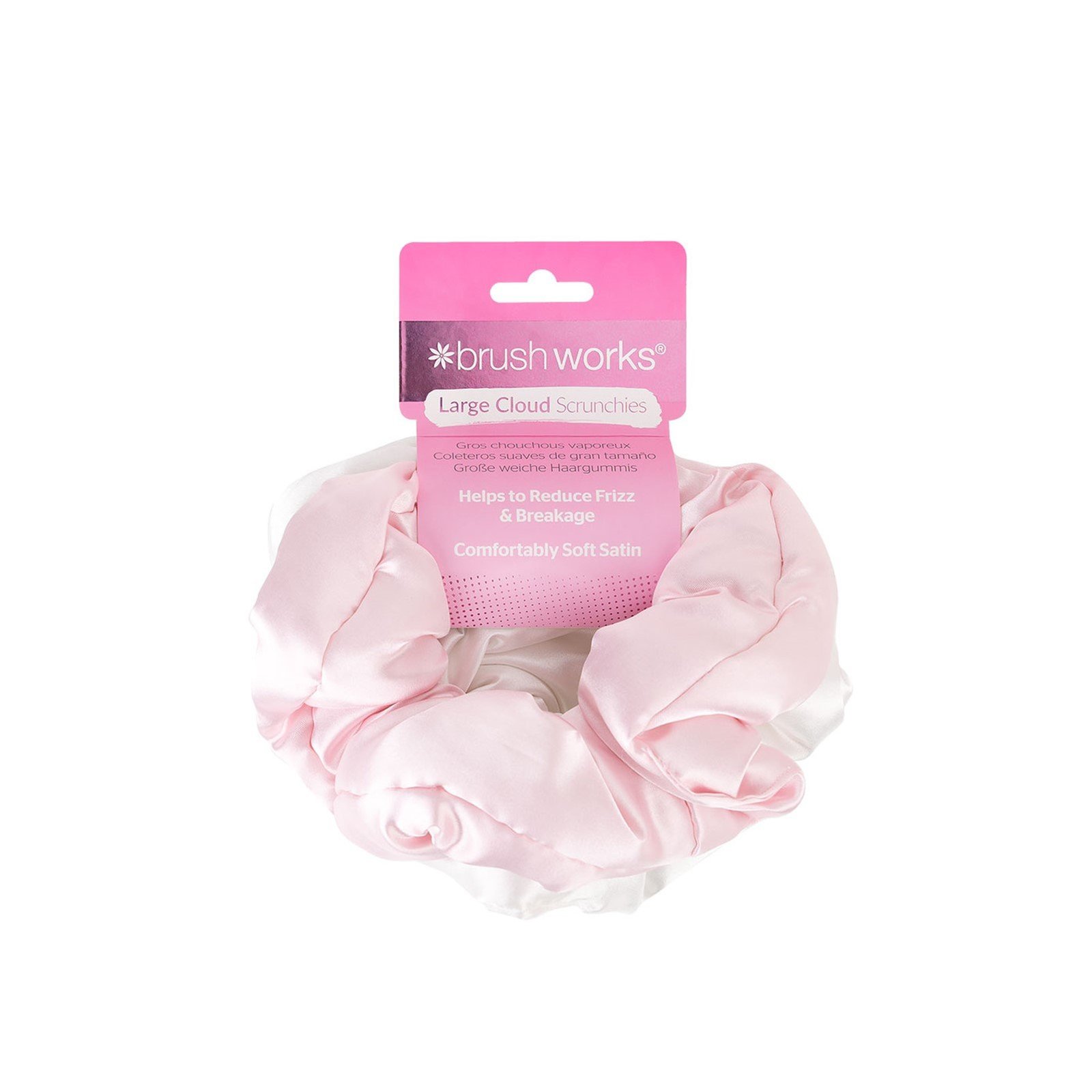 Brushworks Large Cloud Scrunchies x2
