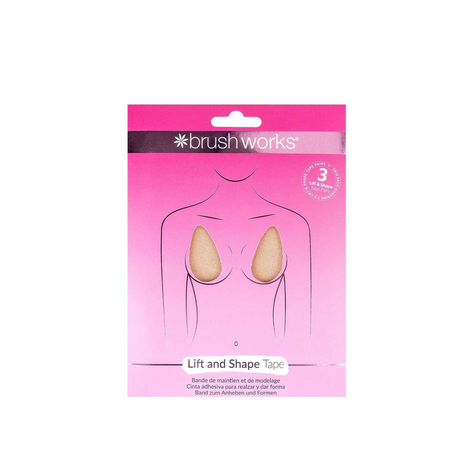 Brushworks Lift and Shape Tape x3 Pairs