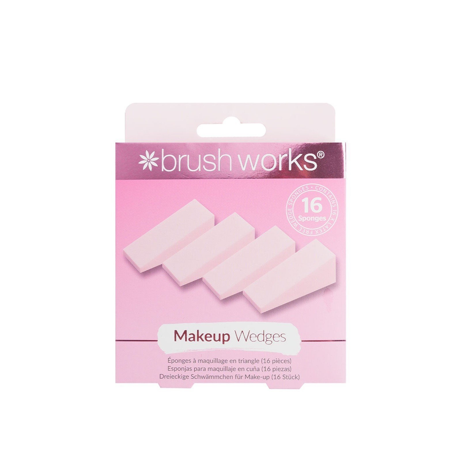 Brushworks Makeup Wedges x16
