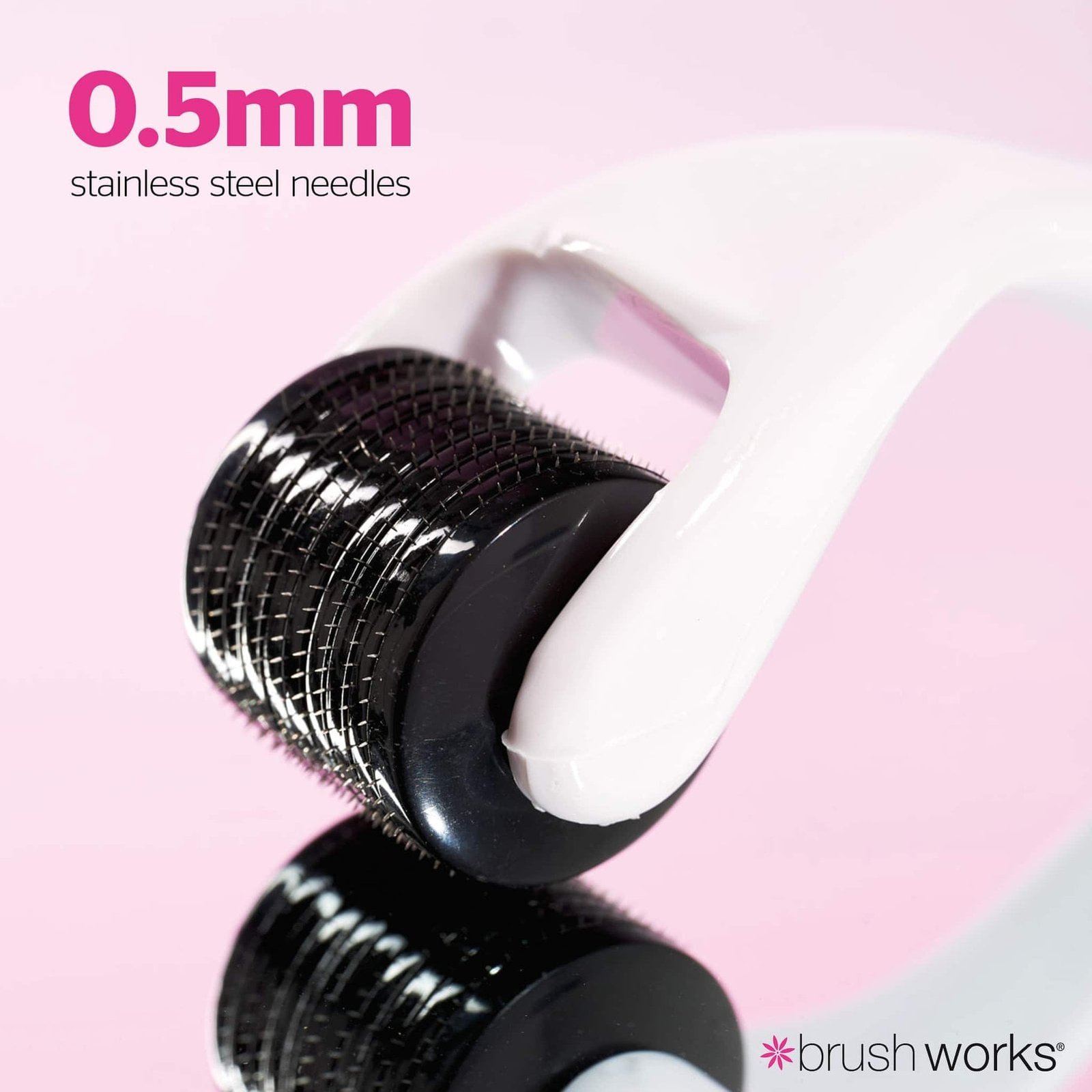 Brushworks Micro Needle Derma Roller 0.5mm