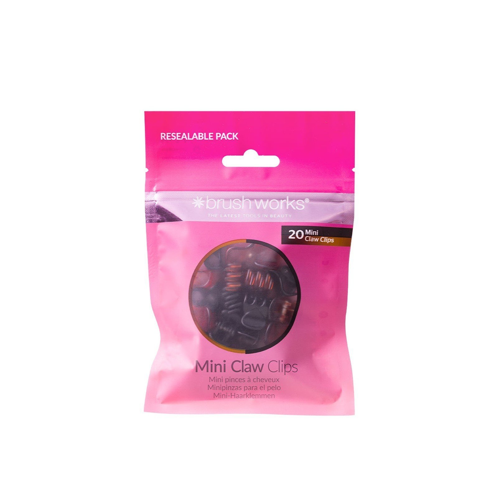 Brushworks Mini Claw Clips x20