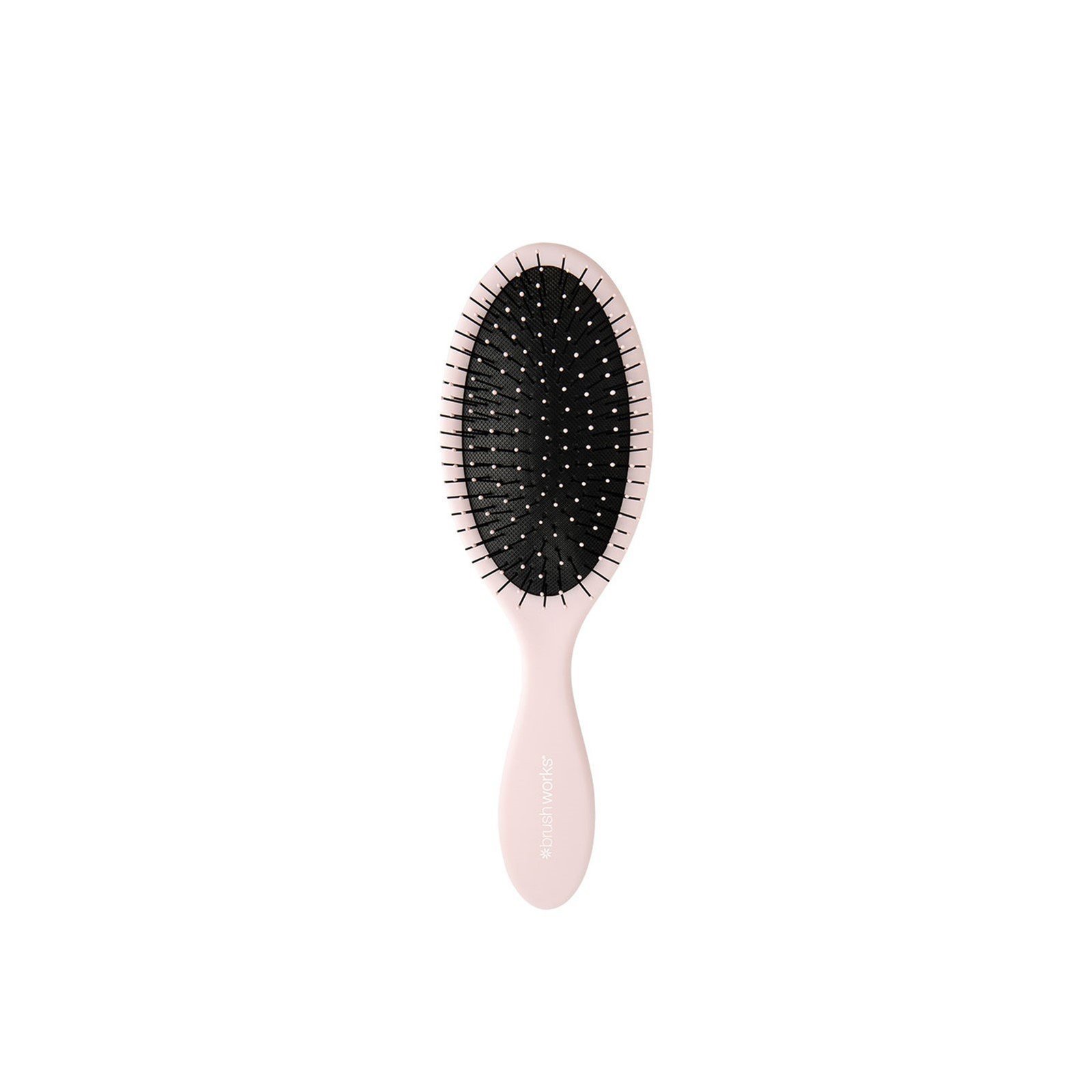 Brushworks Oval Detangling Brush Pink