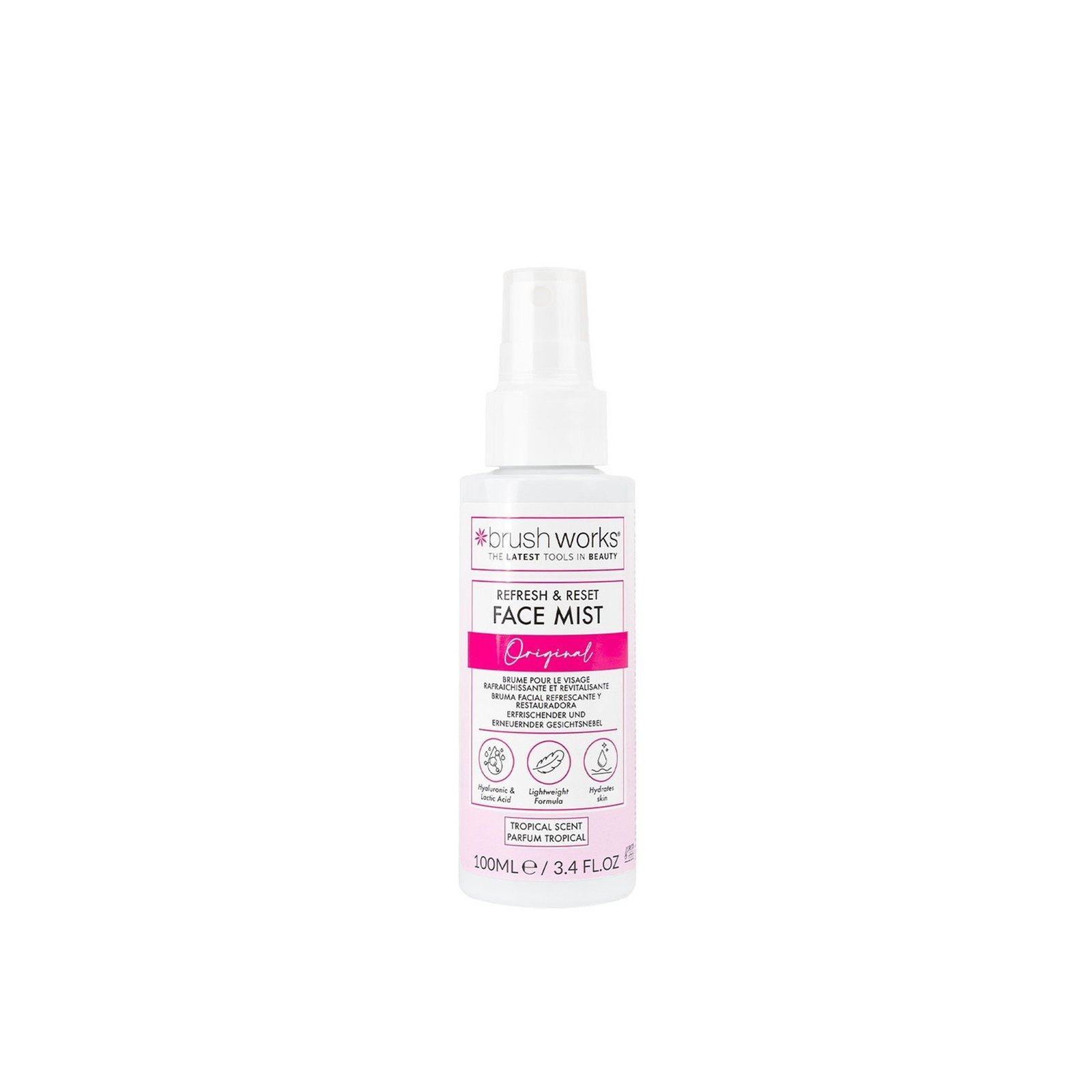 Brushworks Refresh & Reset Face Mist 100ml
