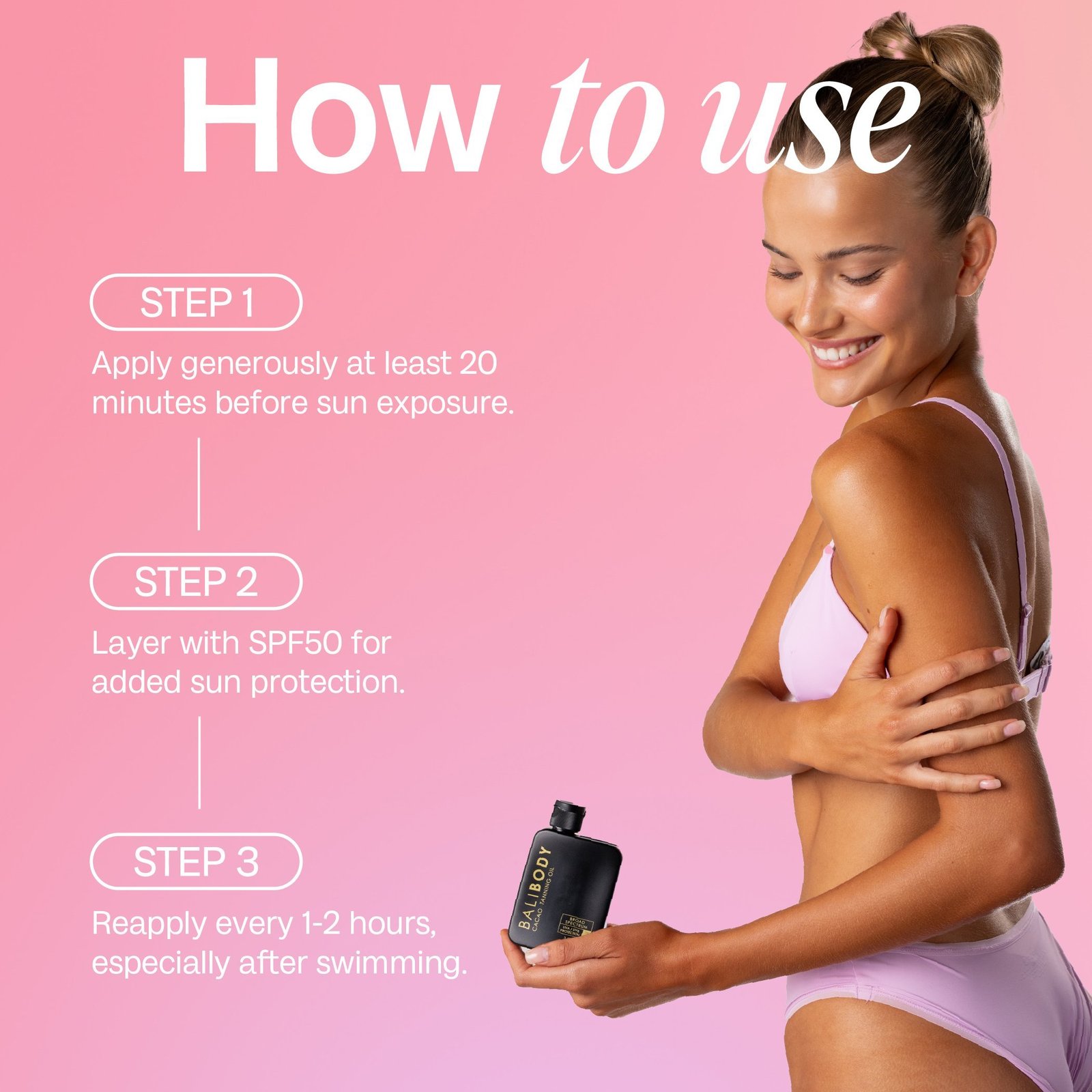 Bali Body Cacao Tanning Oil SPF15 100ml
