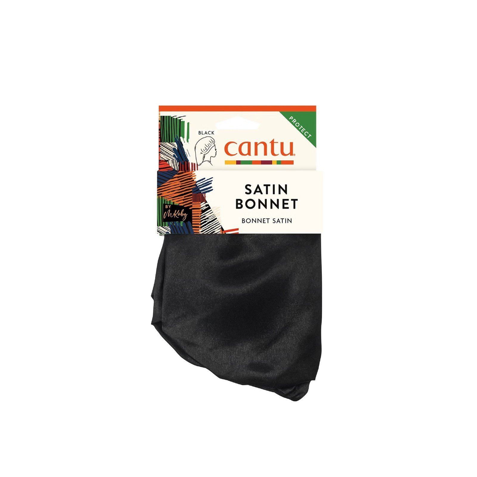 Cantu Satin Bonnet Black قطر