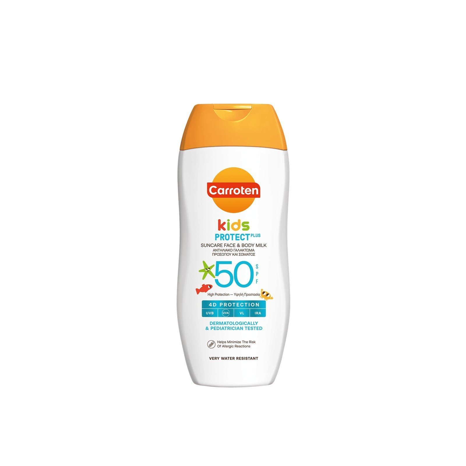 Carroten Kids Protect Plus Face & Body Milk SPF50 200ml