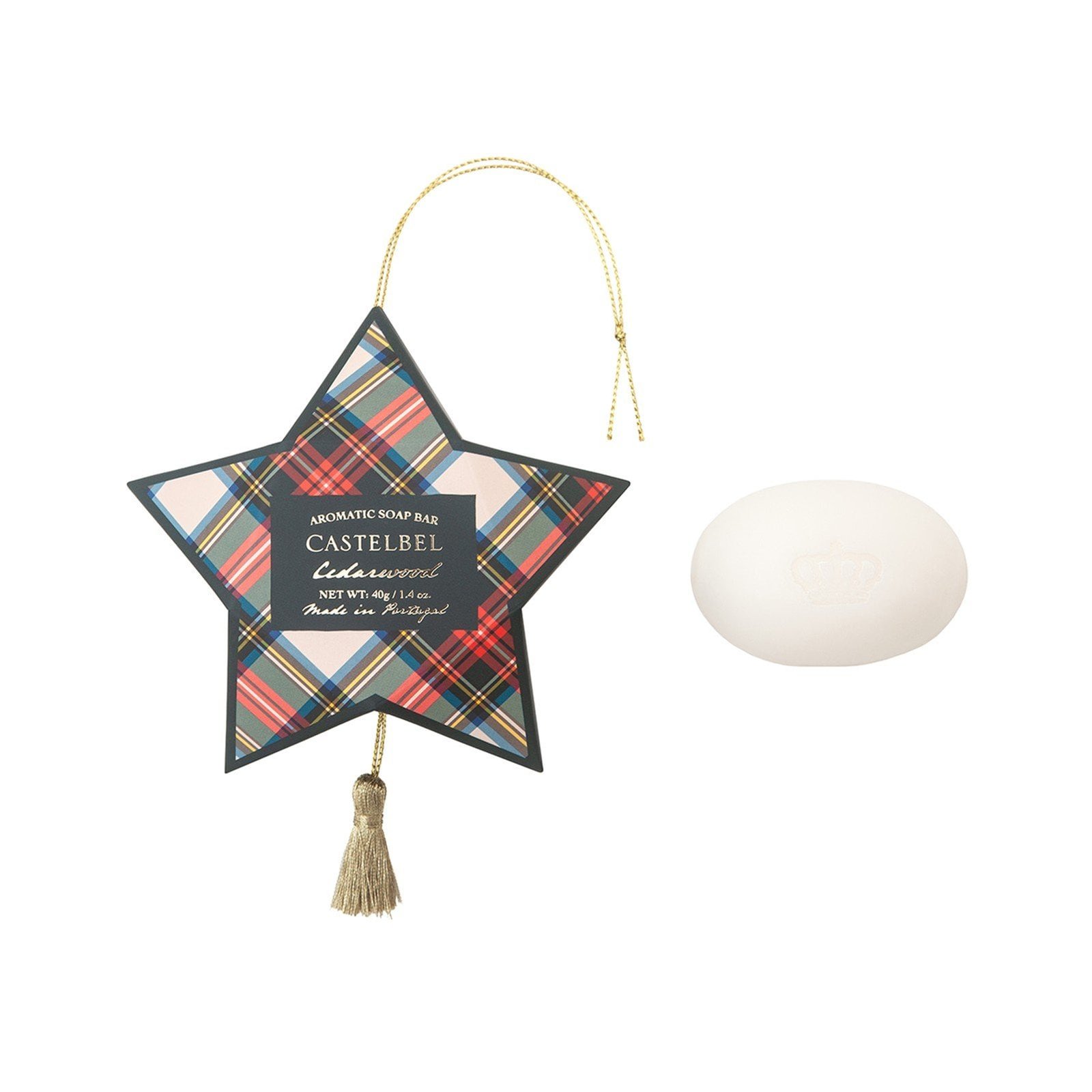 Castelbel Cedarwood Star Soap Bar 40g