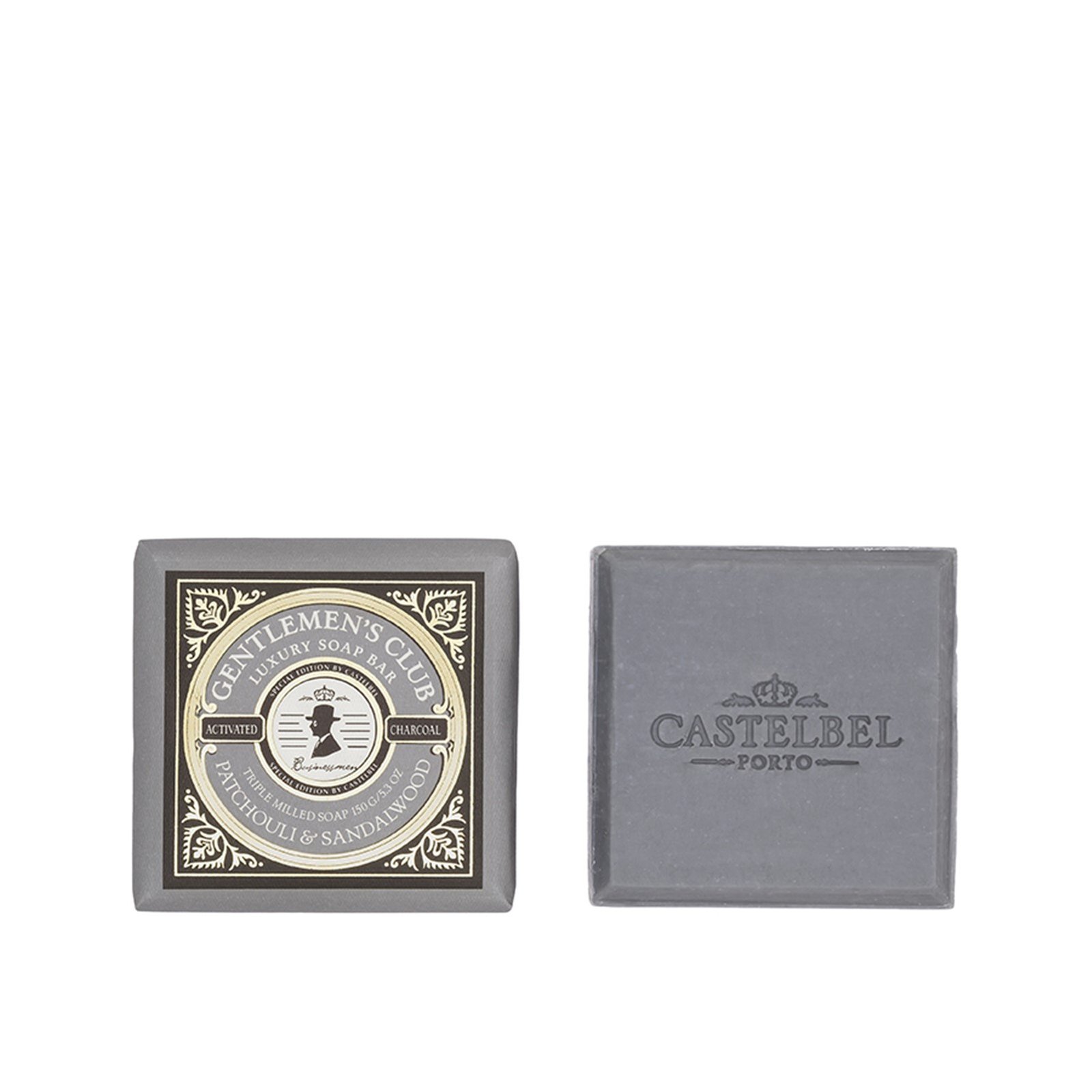 Castelbel Gentlemen's Club Patchouli & Sandalwood Soap Bar 150g (5.3 oz)