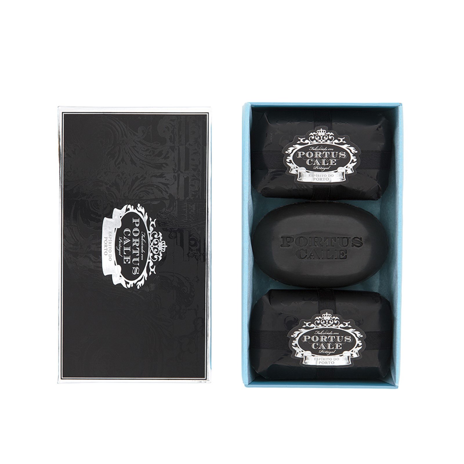 Portus Cale Black Edition Soap Bar 3x150g (3x5.3 oz)