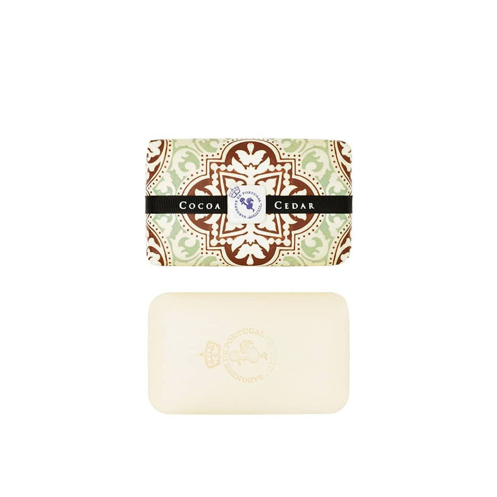 Castelbel Tile Cocoa & Cedar Soap Bar 300g