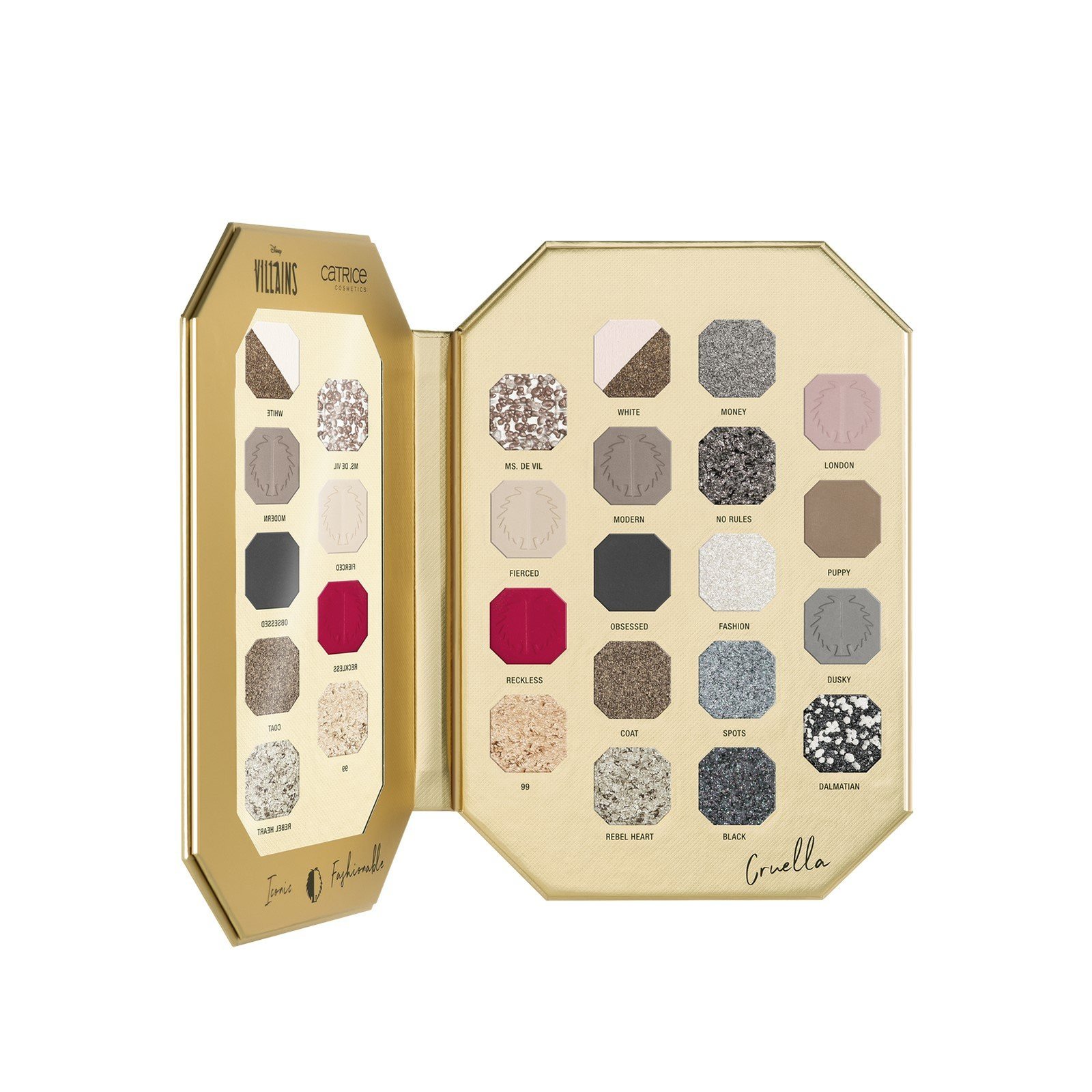 Catrice Disney Villains Cruella Eyeshadow Palette 020 Fashion Above All 18g