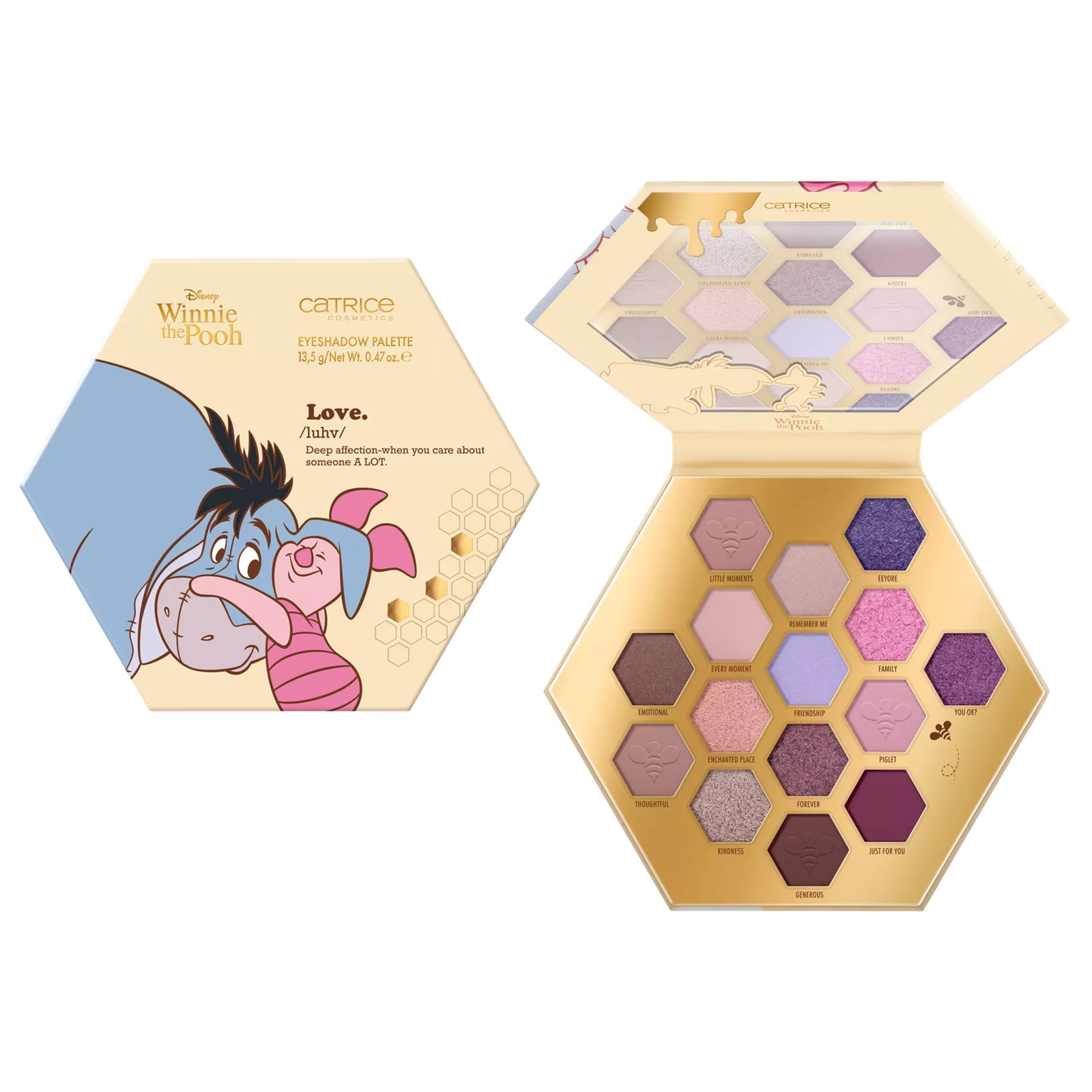 Catrice Disney Winnie The Pooh Eyeshadow Palette 020 Friends Lift Each Other Up 13.5g (0.47oz)
