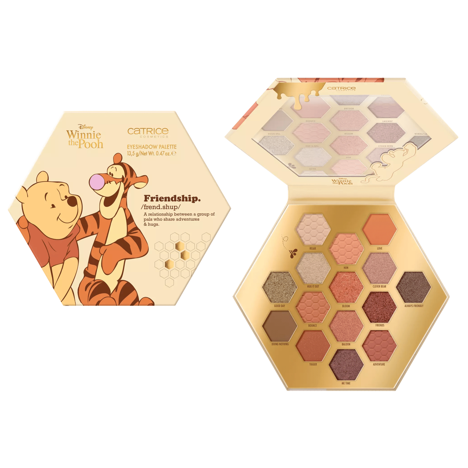 Catrice Disney Winnie The Pooh Eyeshadow Palette 030 It's a Good Day To Have a Good Day 13.5g (0.47oz)