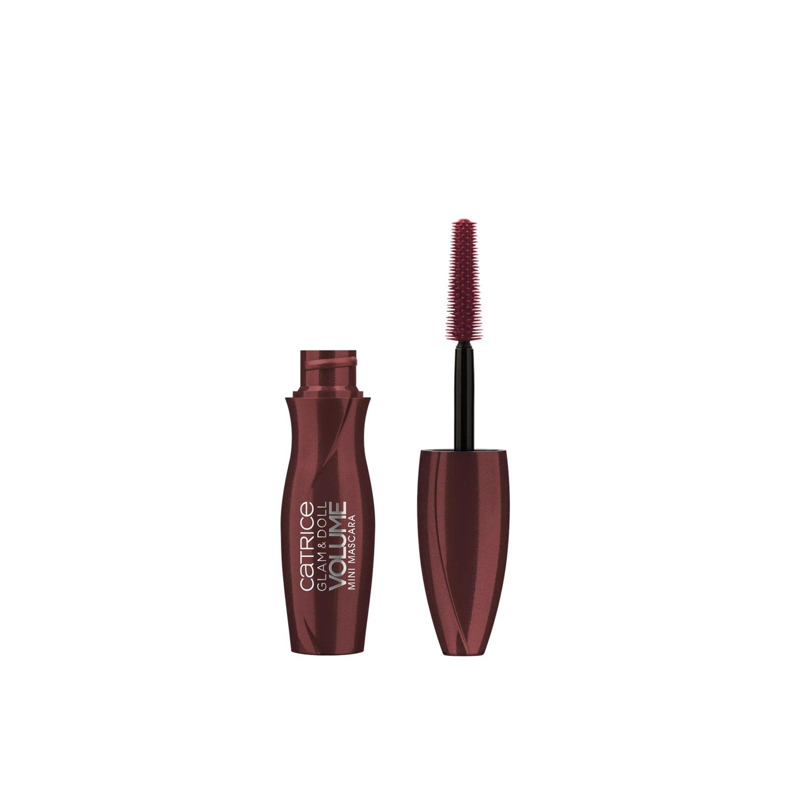 Catrice ETERNAL RED Glam & Doll Volume Mini Mascara C01 Burgundy 5.5ml