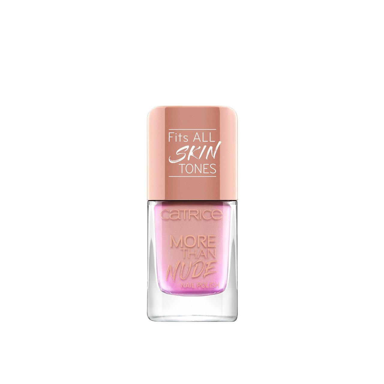 Catrice More Than Nude Nail Polish 05 Rosey-O & Sparklet 10.5ml