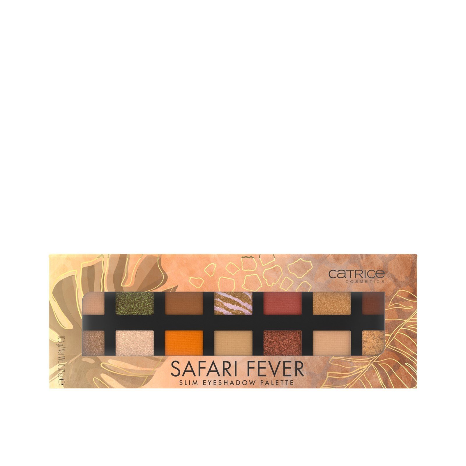 Catrice Safari Fever Slim Eyeshadow Palette 010 Wild Life 10.6g