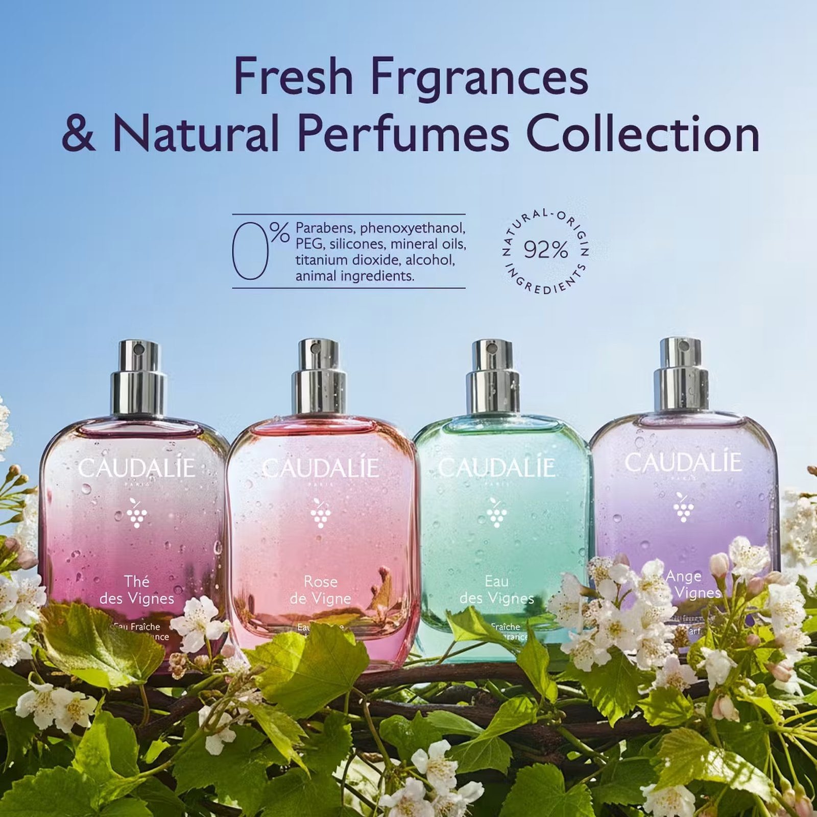 Caudalie Thé des Vignes Eau Fraîche Profumata 100ml