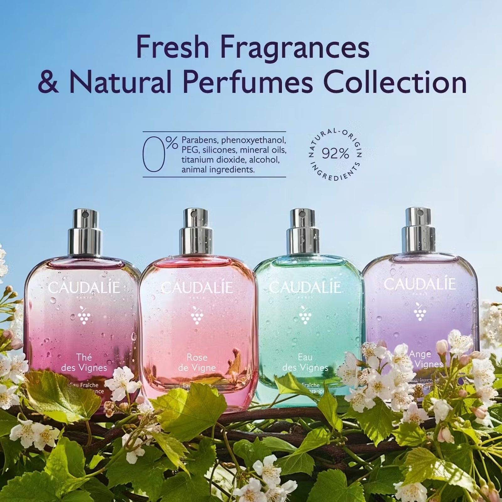 Caudalie Thé Des Vignes Fresh Fragrance 50ml