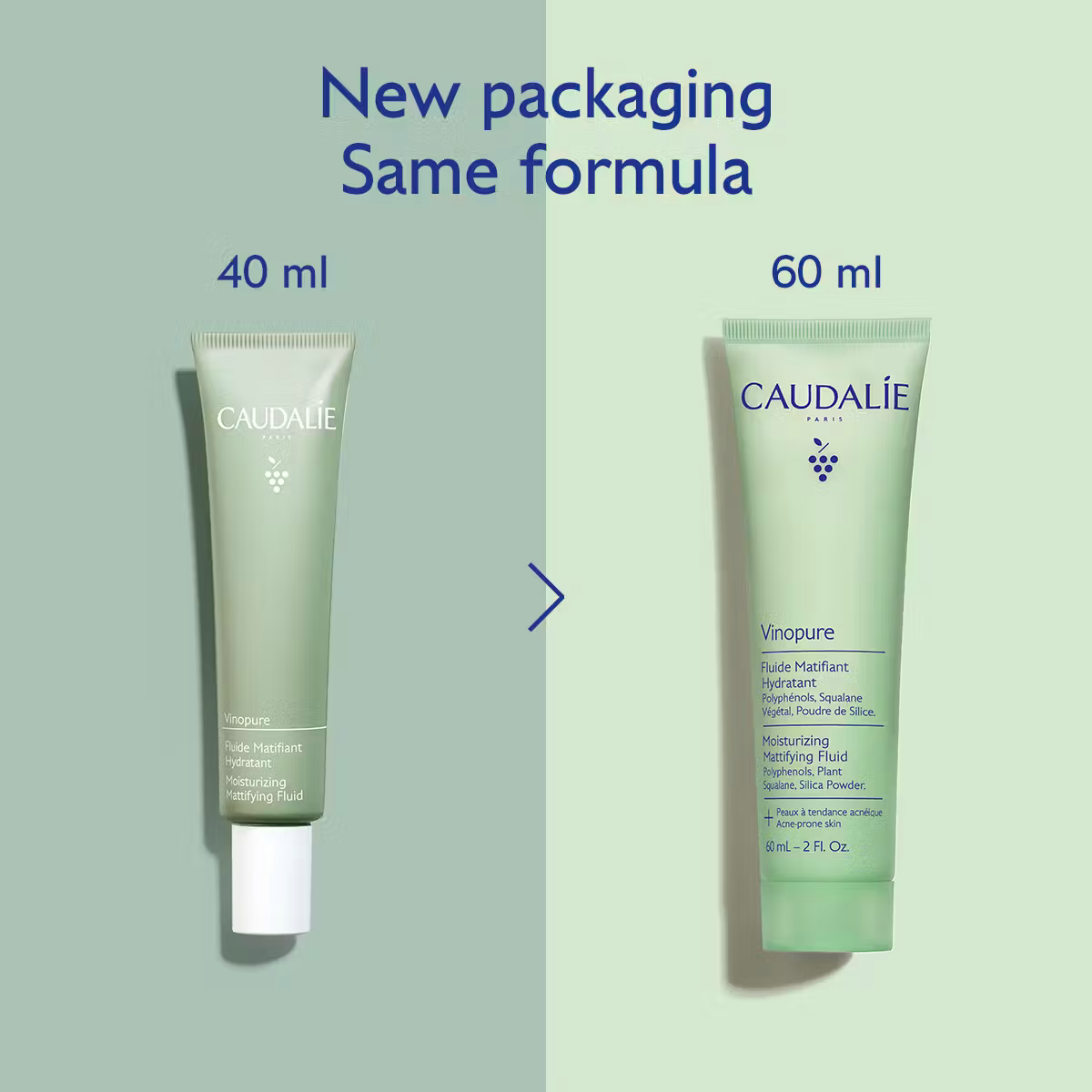 Caudalie Vinopure Moisturizing Mattifying Fluid 60ml