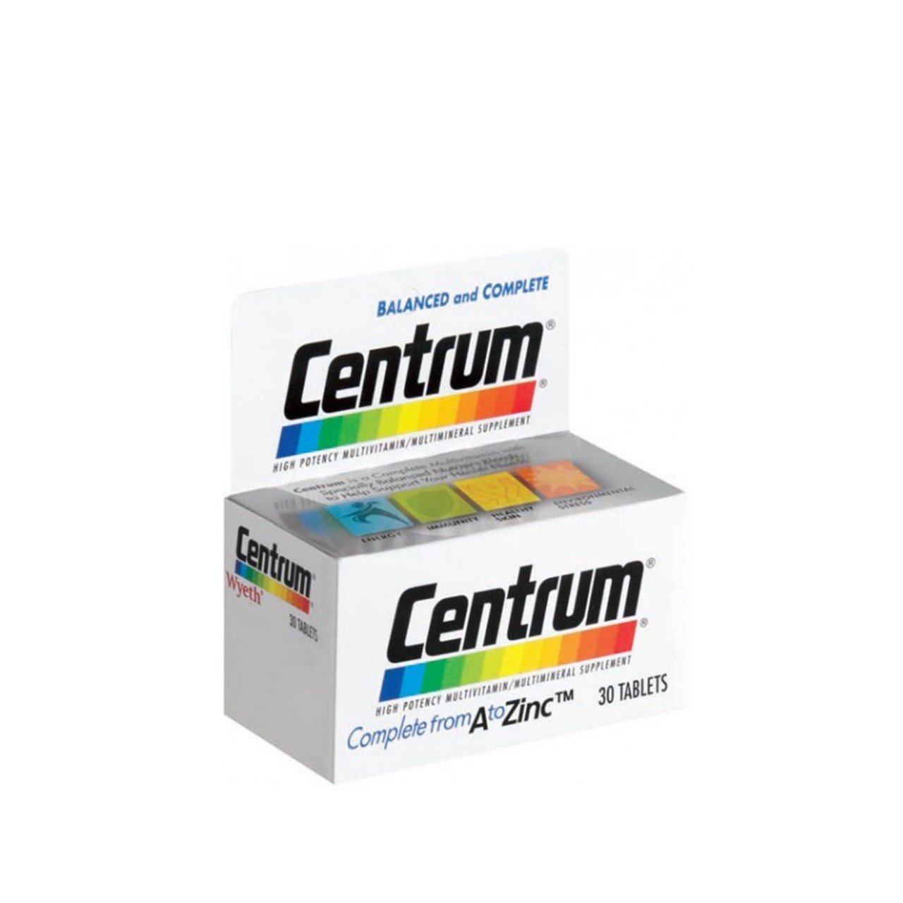 Centrum Multivitamin and Multimineral Complex Supplement Tablets x30
