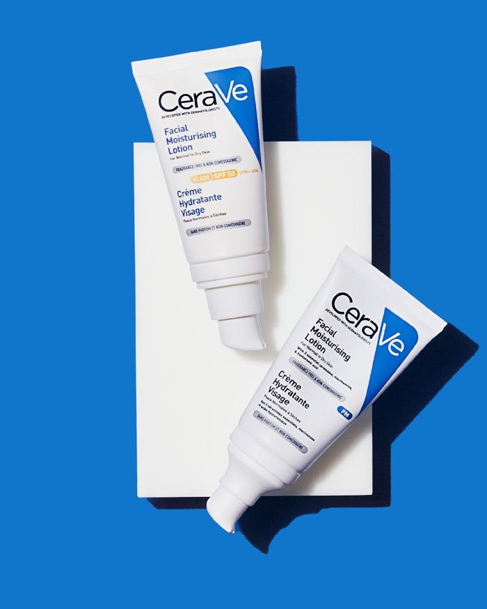 CeraVe Loción Facial Hidratante Sin Fragancia SPF50 52ml